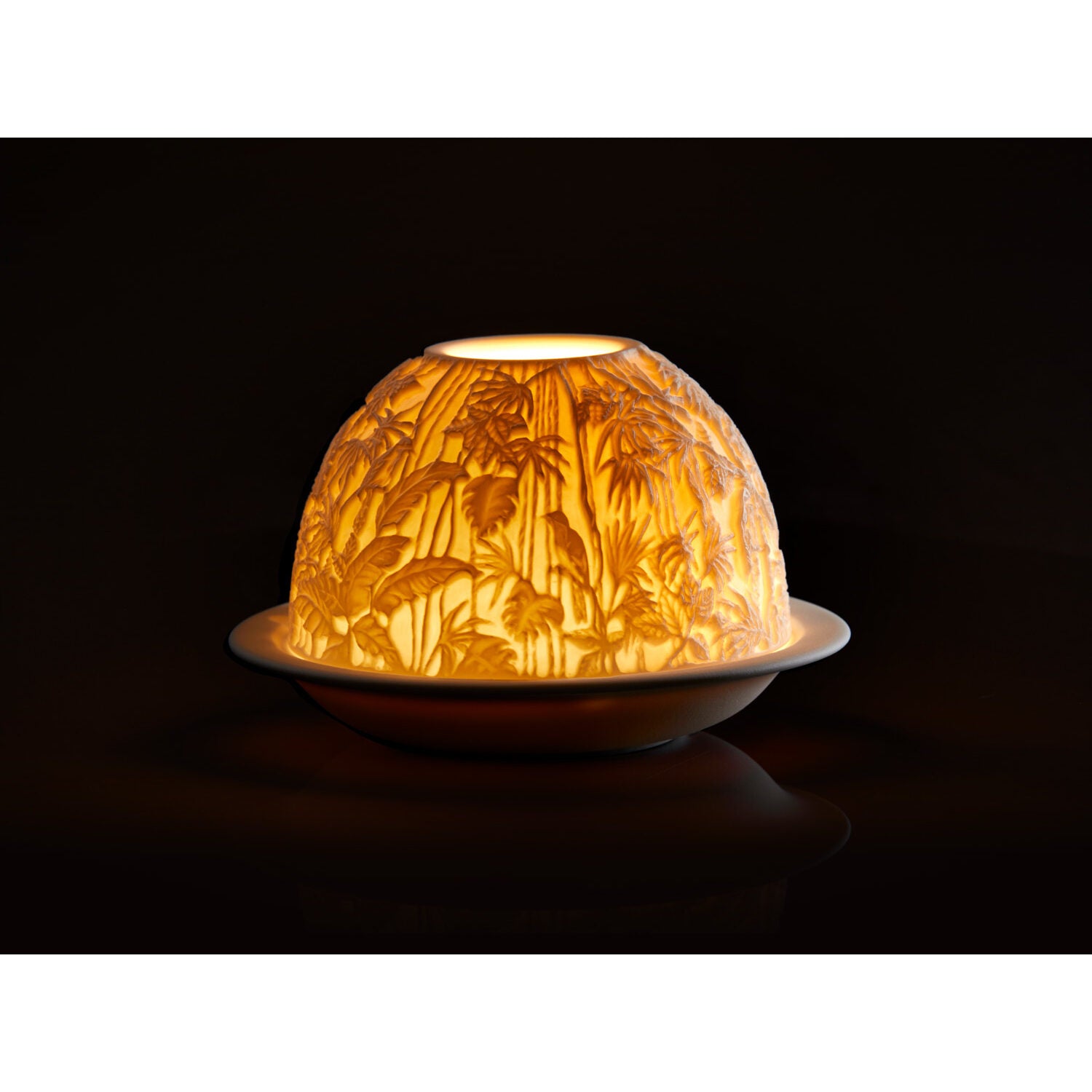 Bernardaud Borneo Led, Limoges porcelain, LED Votivelights collection, detail view
