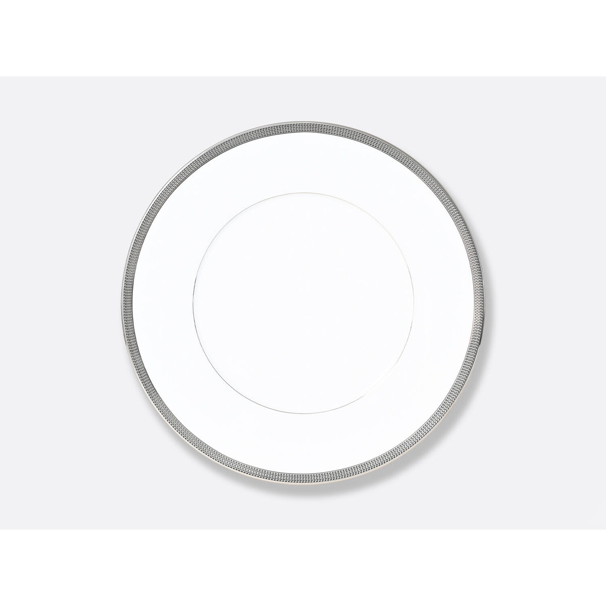 Bernardaud Maille Platine Dinner Plate 10.6"