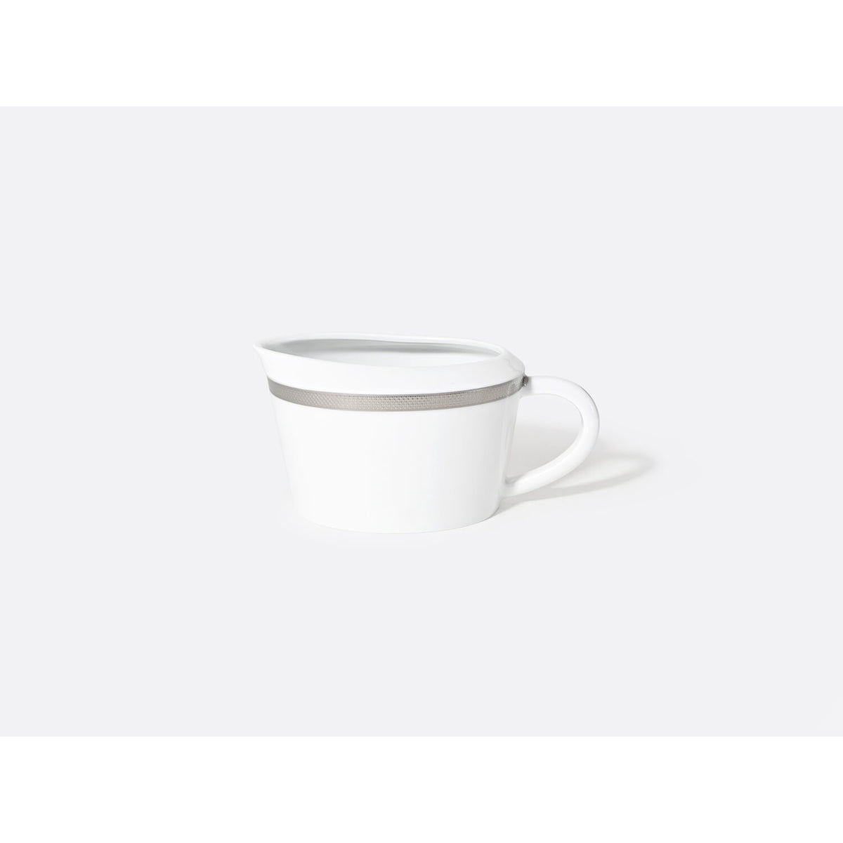 Bernardaud Maille Platine Gravy Boat 10 oz
