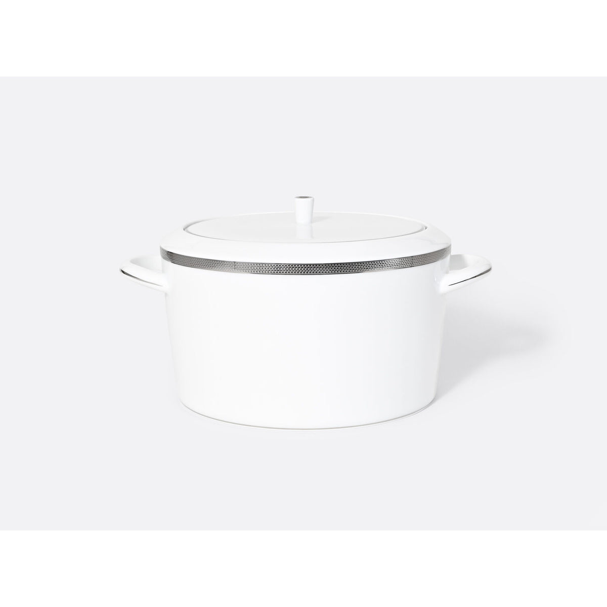 Bernardaud Maille Platine Soup Tureen 2 qt