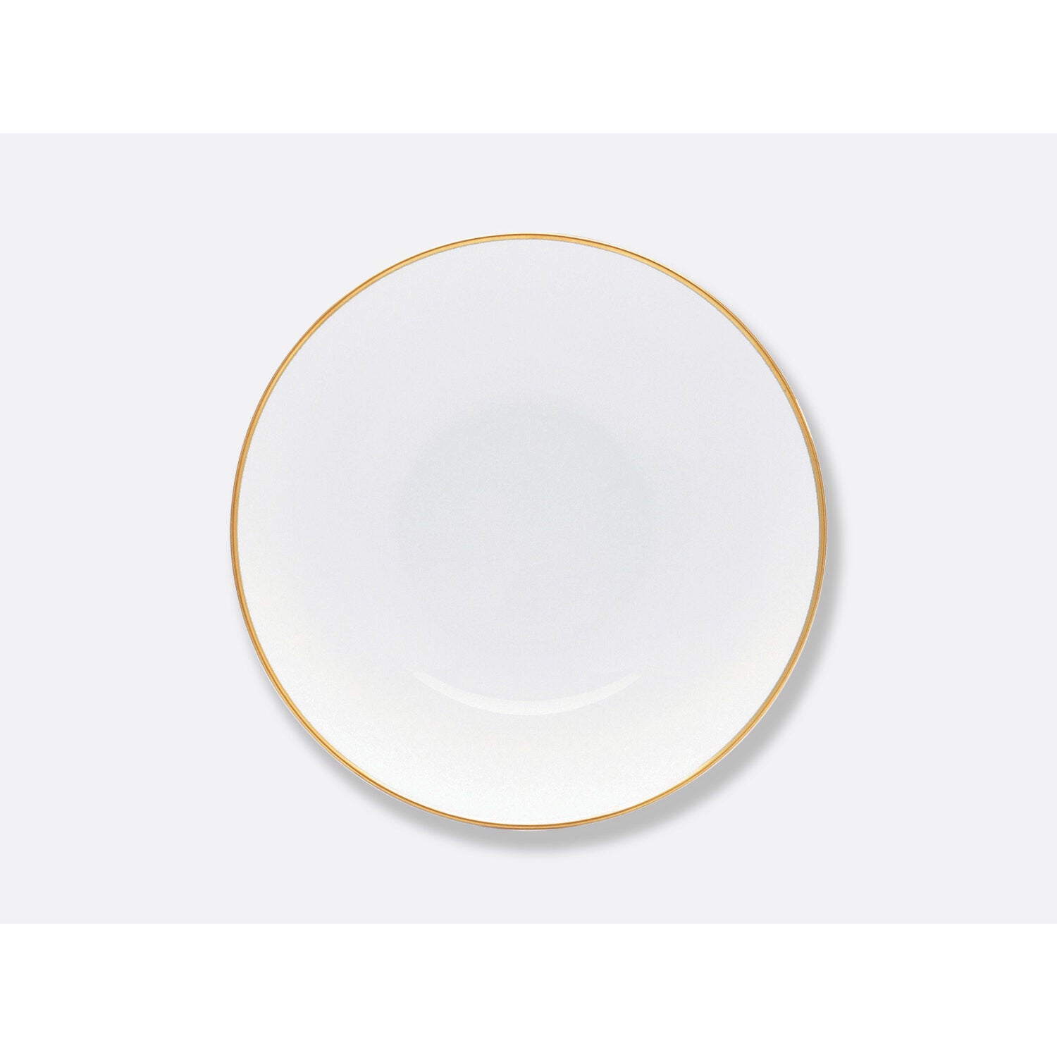 Bernardaud Salad bowl 57 oz 10", Limoges porcelain, Palmyre collection, on a white background