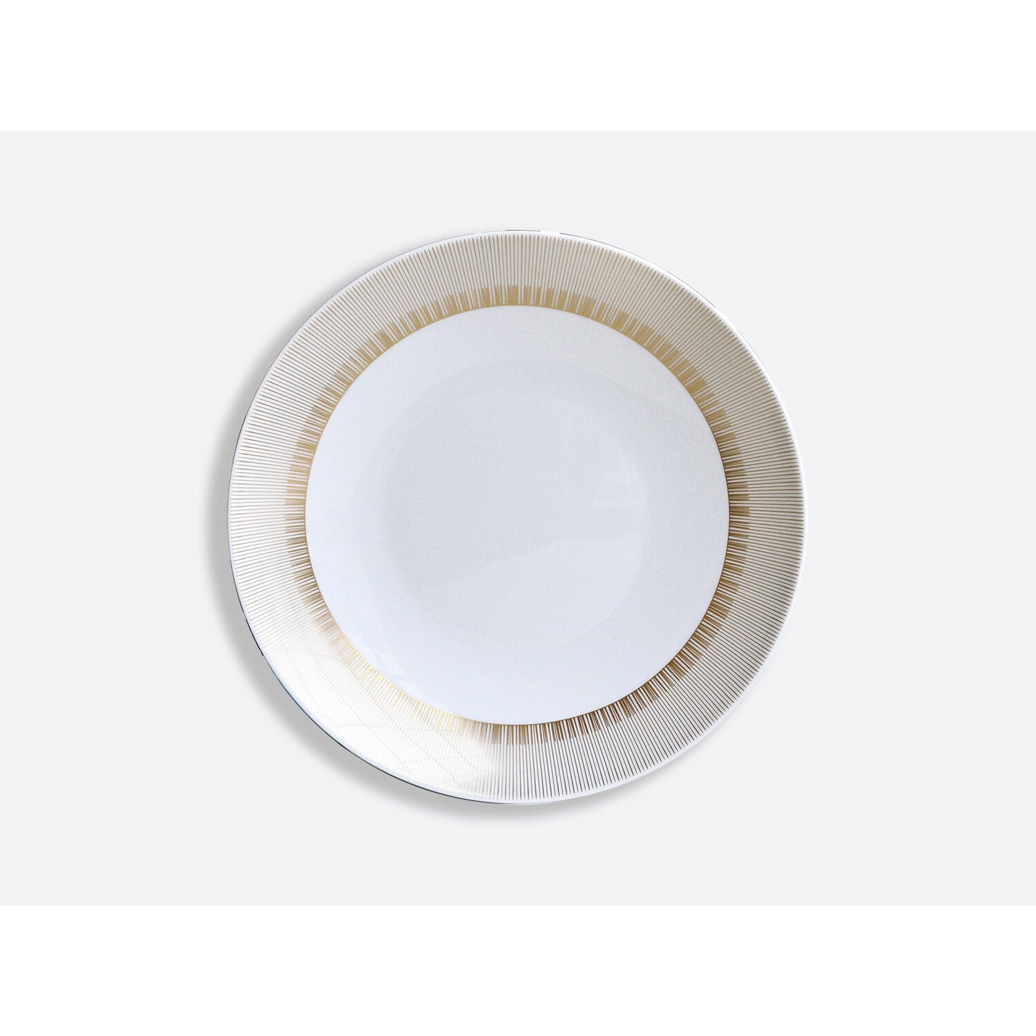 Bernardaud Deep round dish 11.5", Limoges porcelain, Sol collection, on a white background