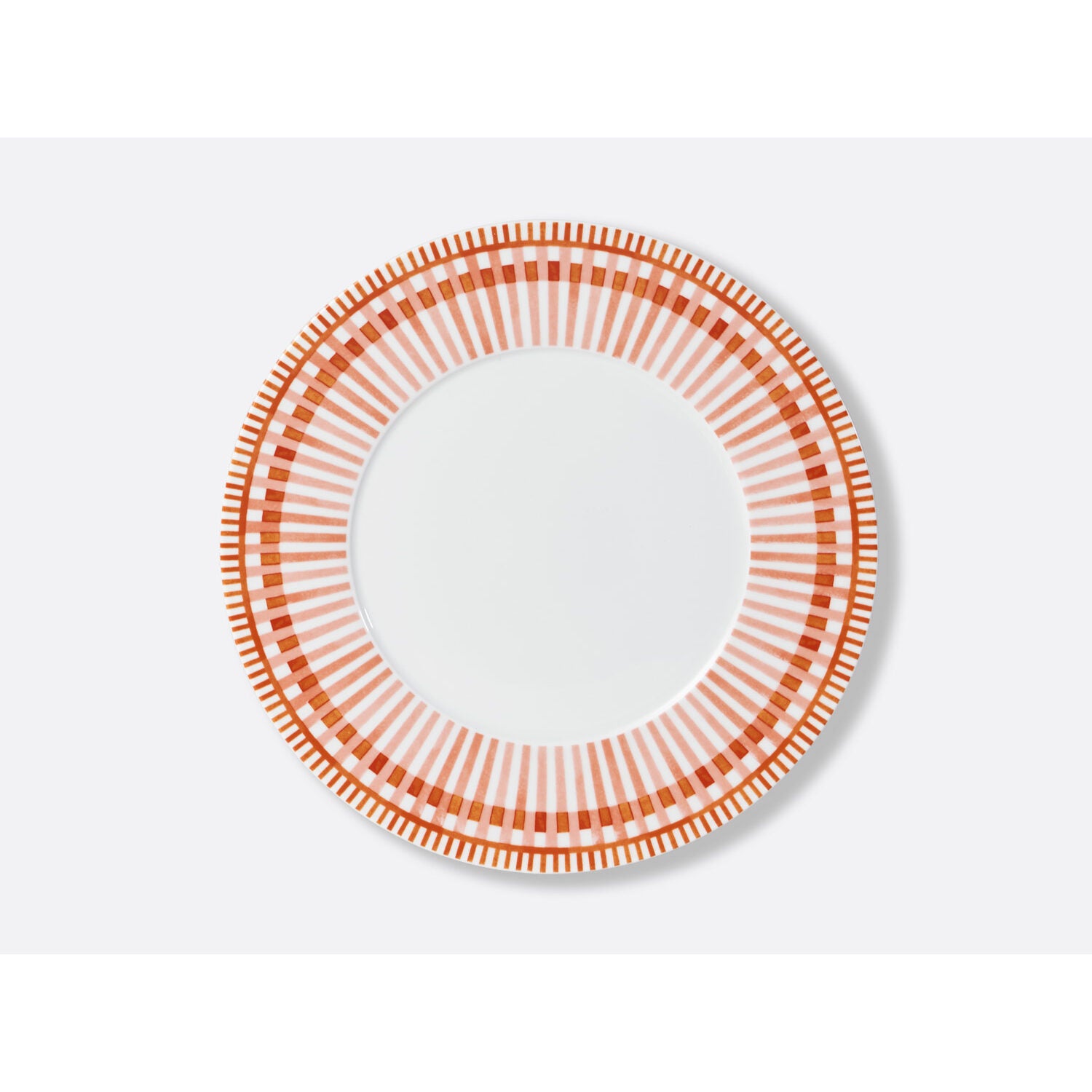 Bernardaud Dinner plate 10.6", Limoges porcelain, Terra Rosa collection, on a white background