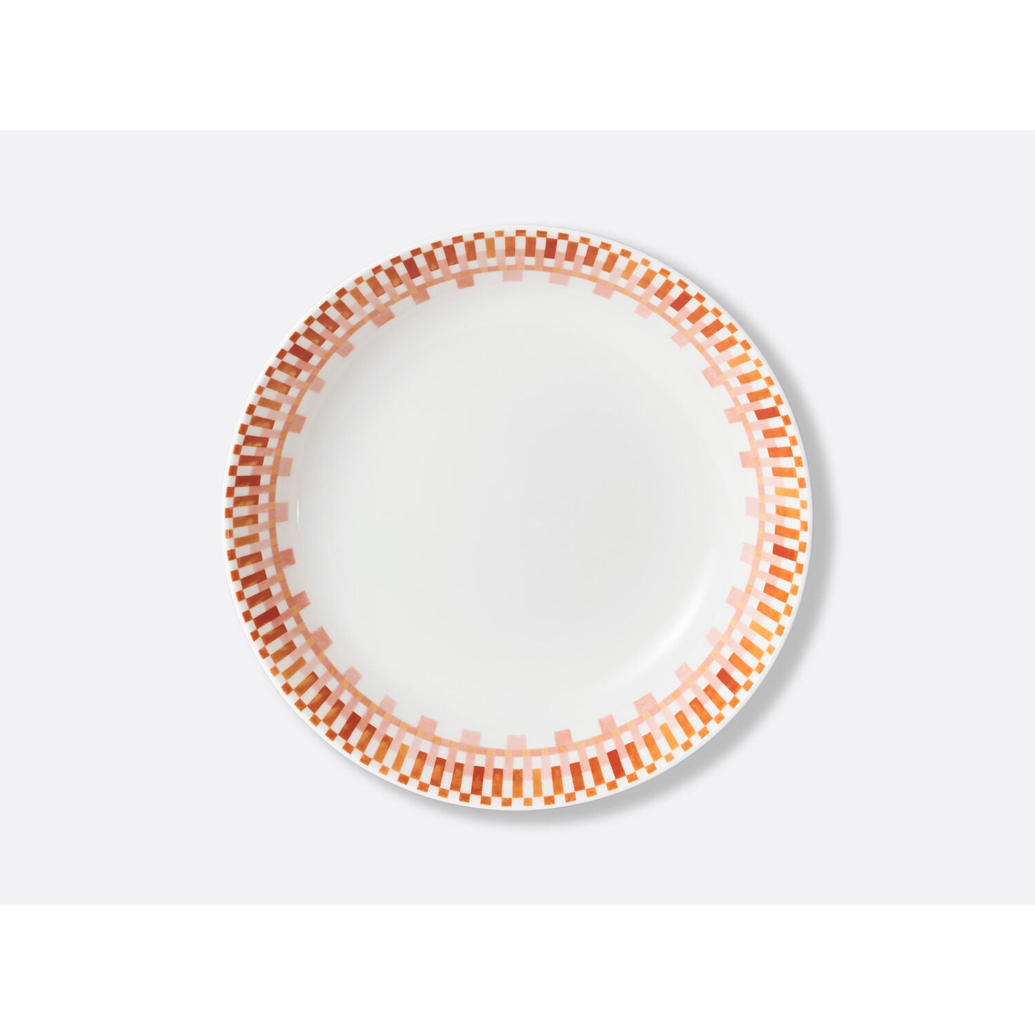 Bernardaud Open vegetable dish 9.5", Limoges porcelain, Terra Rosa collection, on a white background
