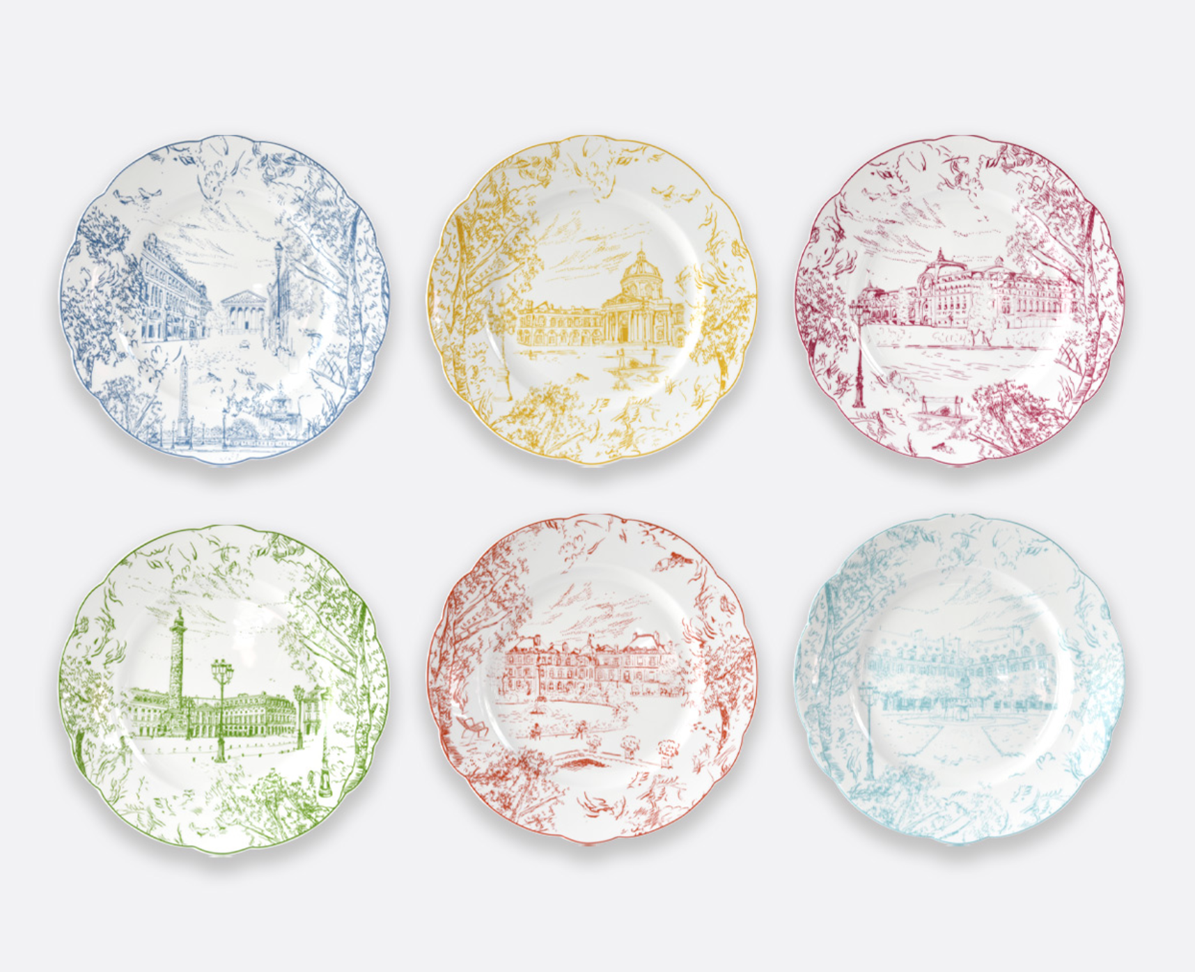 bernardaud-tout-paris-assorted-set-of-size-dinner-plates-1980-24226-paris-tableware-set