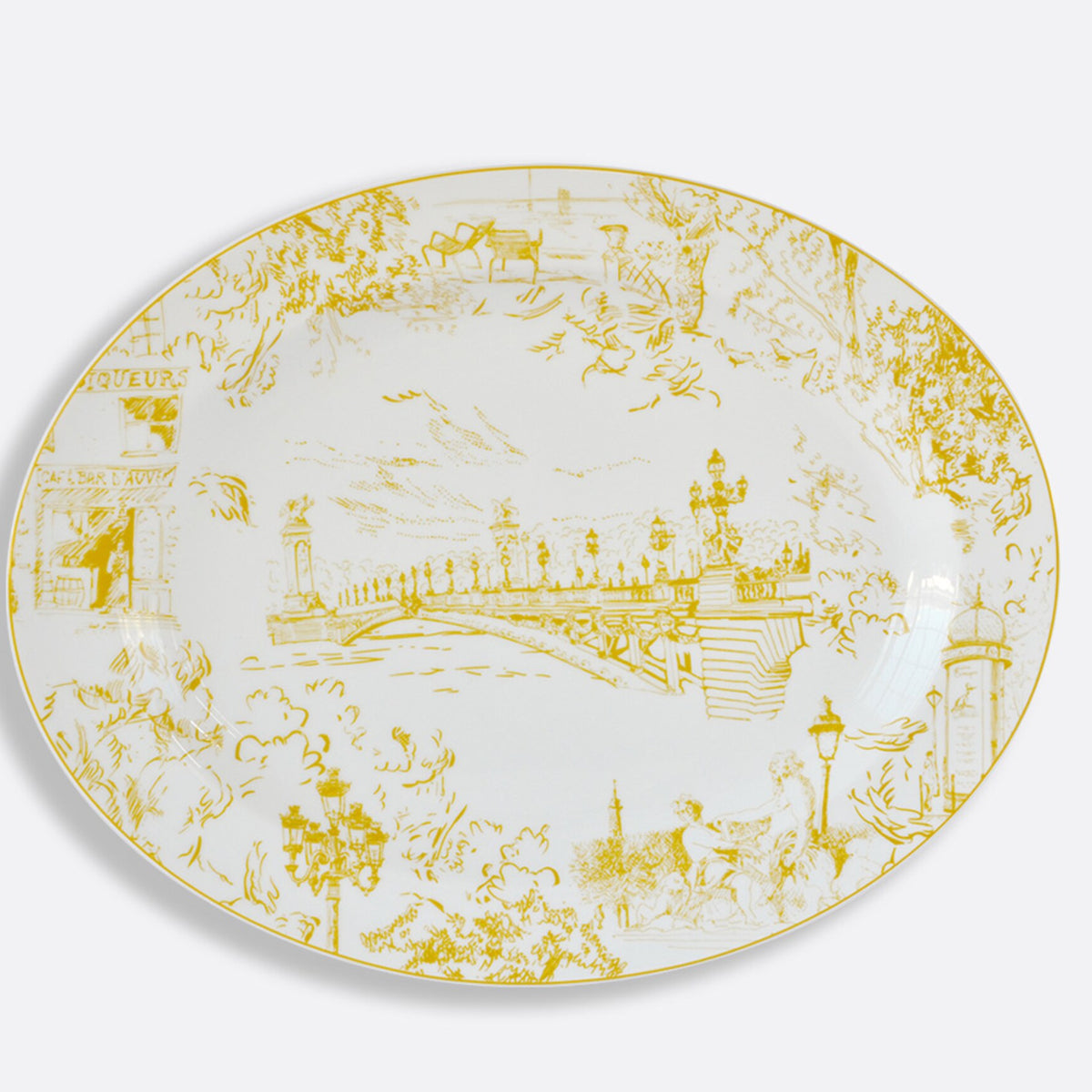 bernardaud-tout-paris-oval-platter-15"-1980-107-paris-tableware
