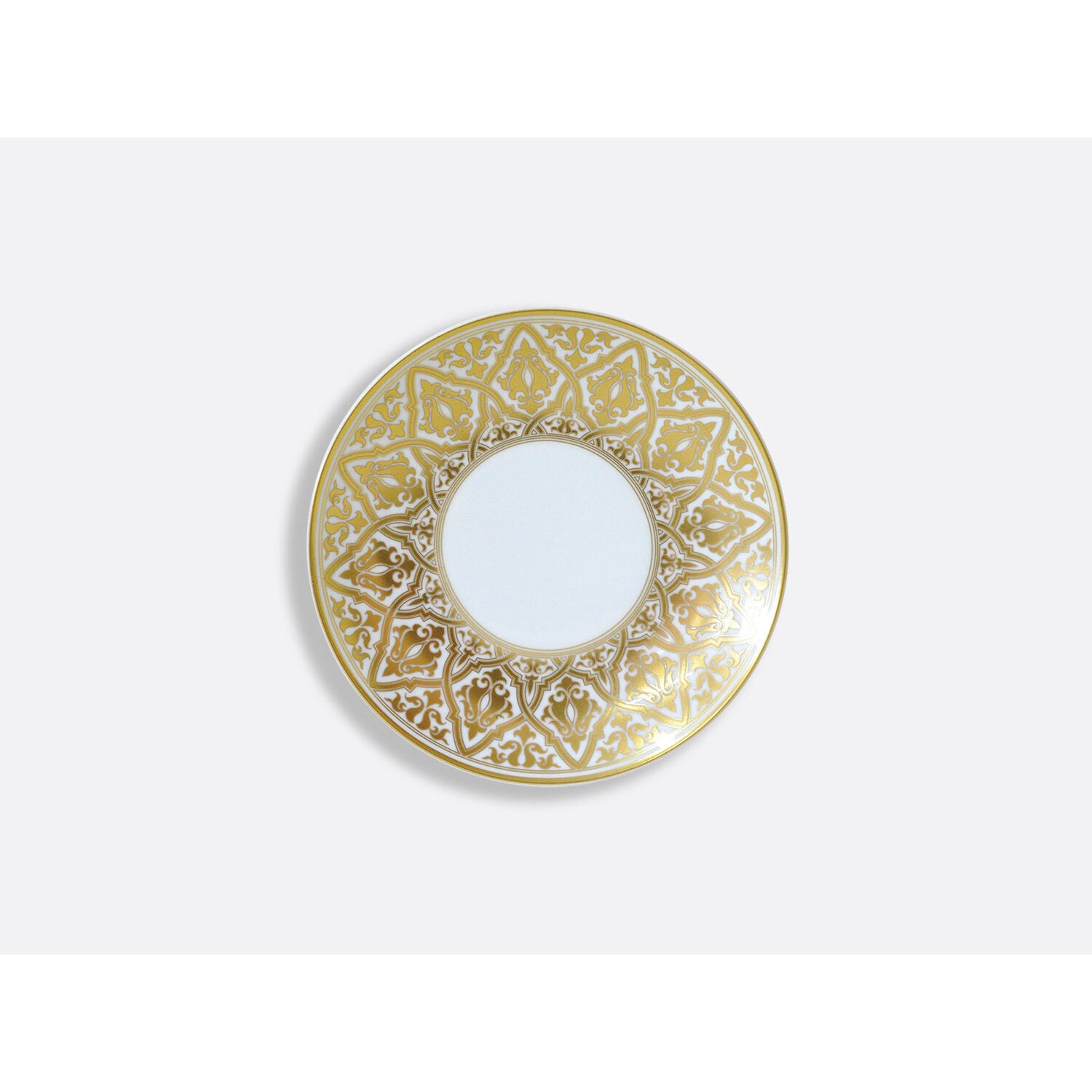 Bernardaud Bread and butter plate 6.3", Limoges porcelain, Venise collection, on a white background