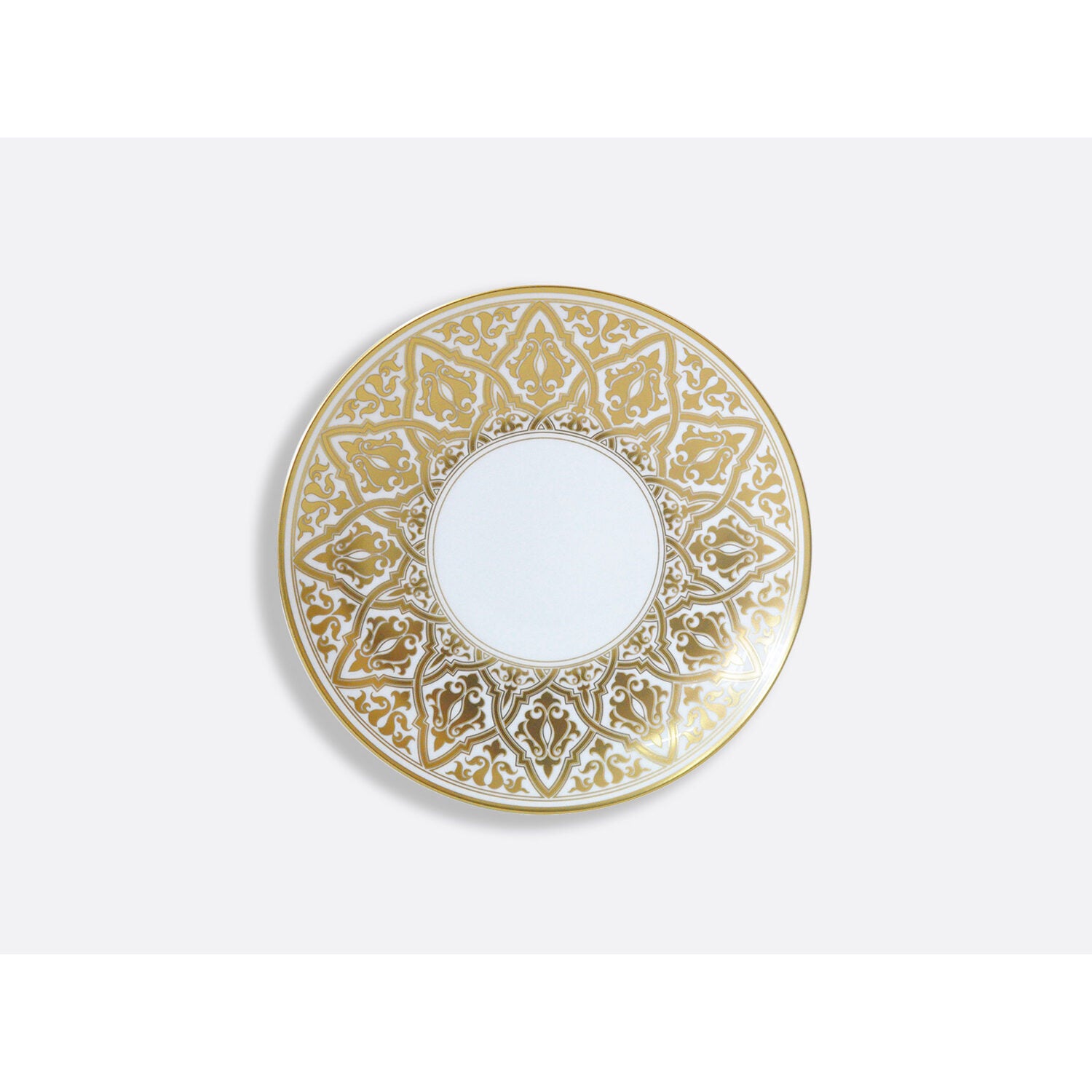Bernardaud Salad plate 8.5", Limoges porcelain, Venise collection, on a white background