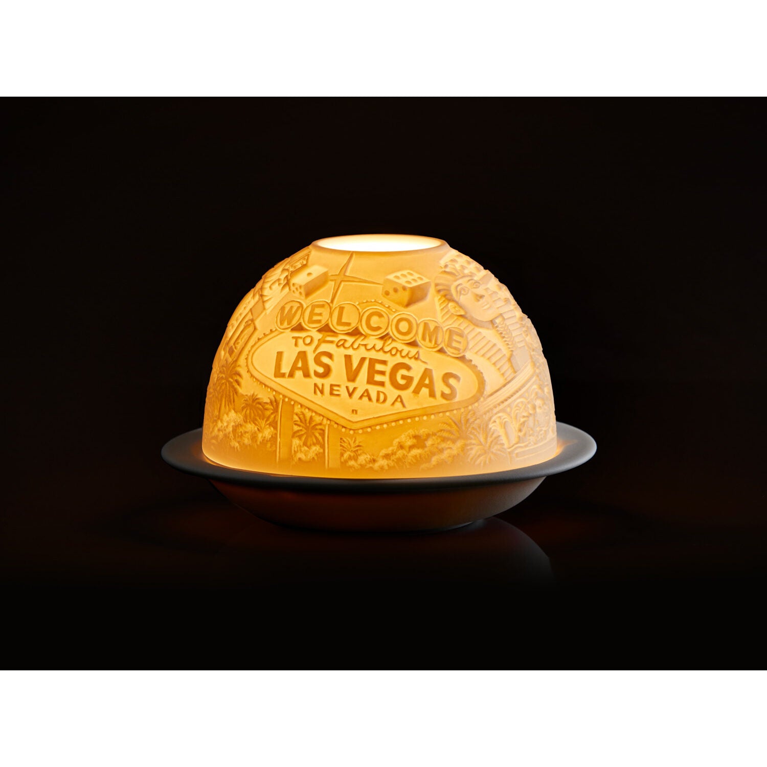 Bernardaud Las Vegas, Limoges porcelain, Votivelights collection, detail view