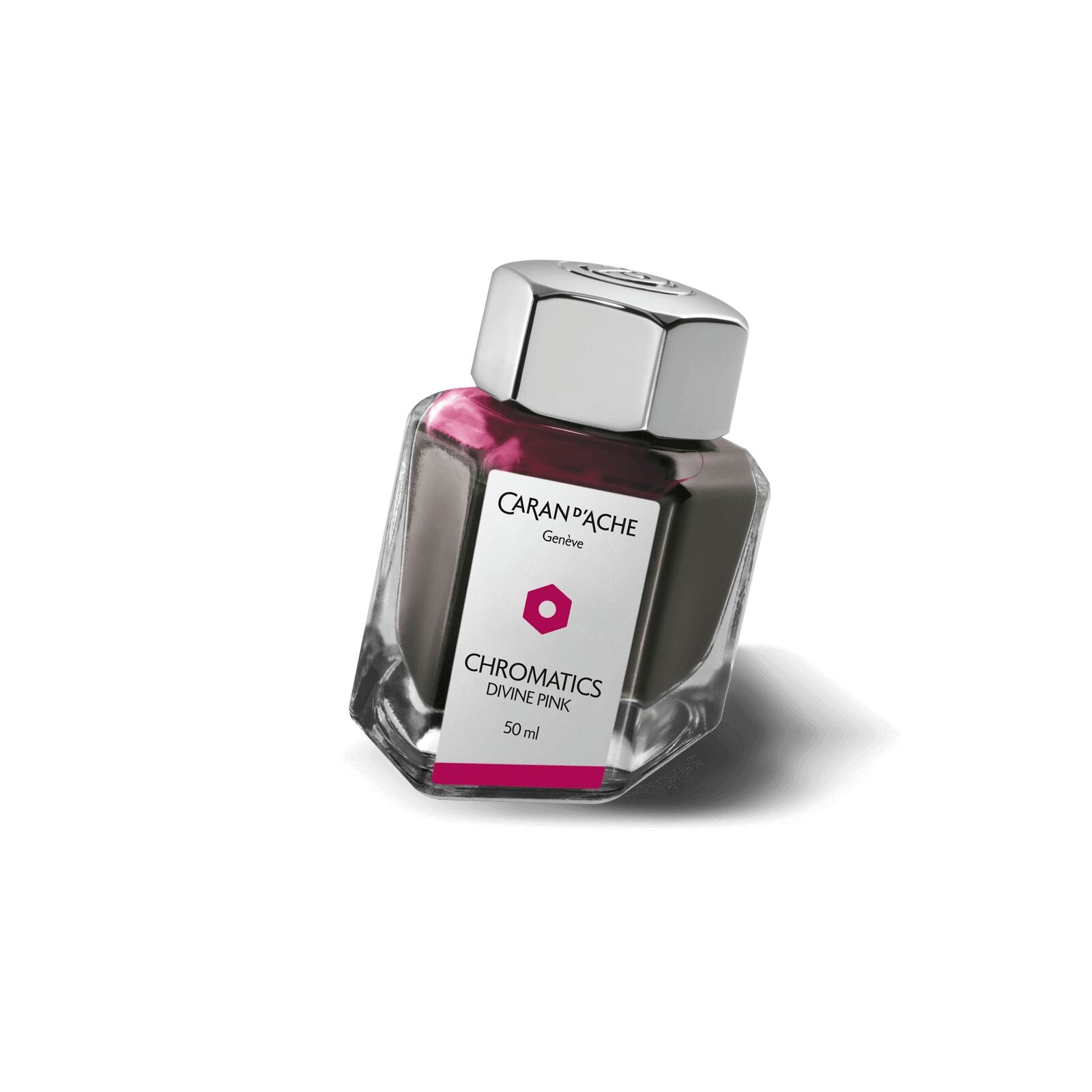 Caran d'Ache Chromatics Ink Bottle, Divine Pink, 50 ml — detail view 1