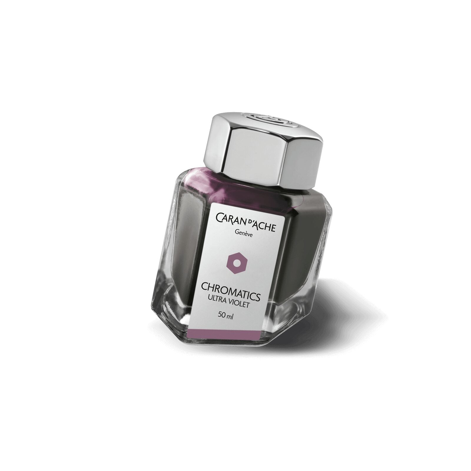 Caran d'Ache Chromatics Ink Bottle, Ultraviolet, 50 ml — detail view 1