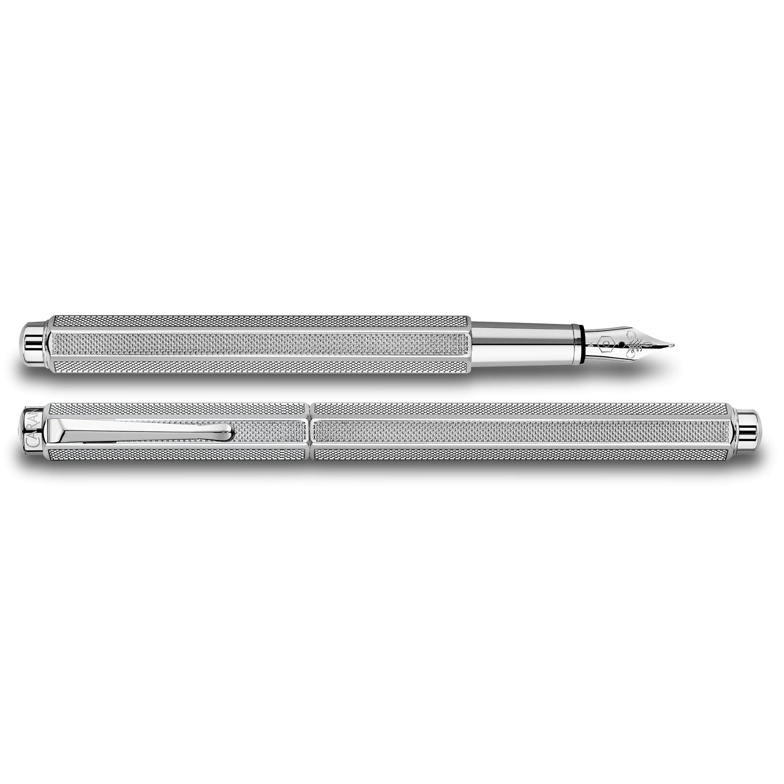 Caran d'Ache Ecridor Milanese Mesh Fountain Pen — detail view 1