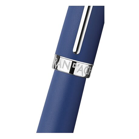 Caran d'Ache Léman Blue Matt Roller Pen — detail view 4