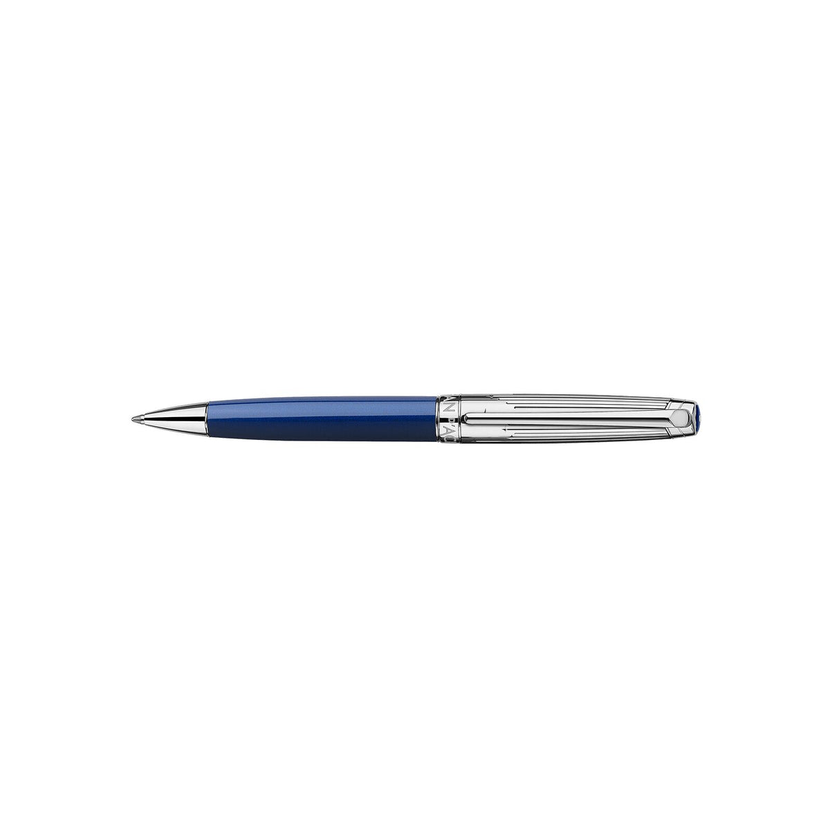 Caran d'Ache Léman Cosmic Blue Ballpoint Pen, Special Edition, detail view 1