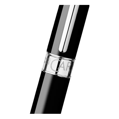Caran d'Ache Léman Slim Black Ballpoint Pen — detail view 3