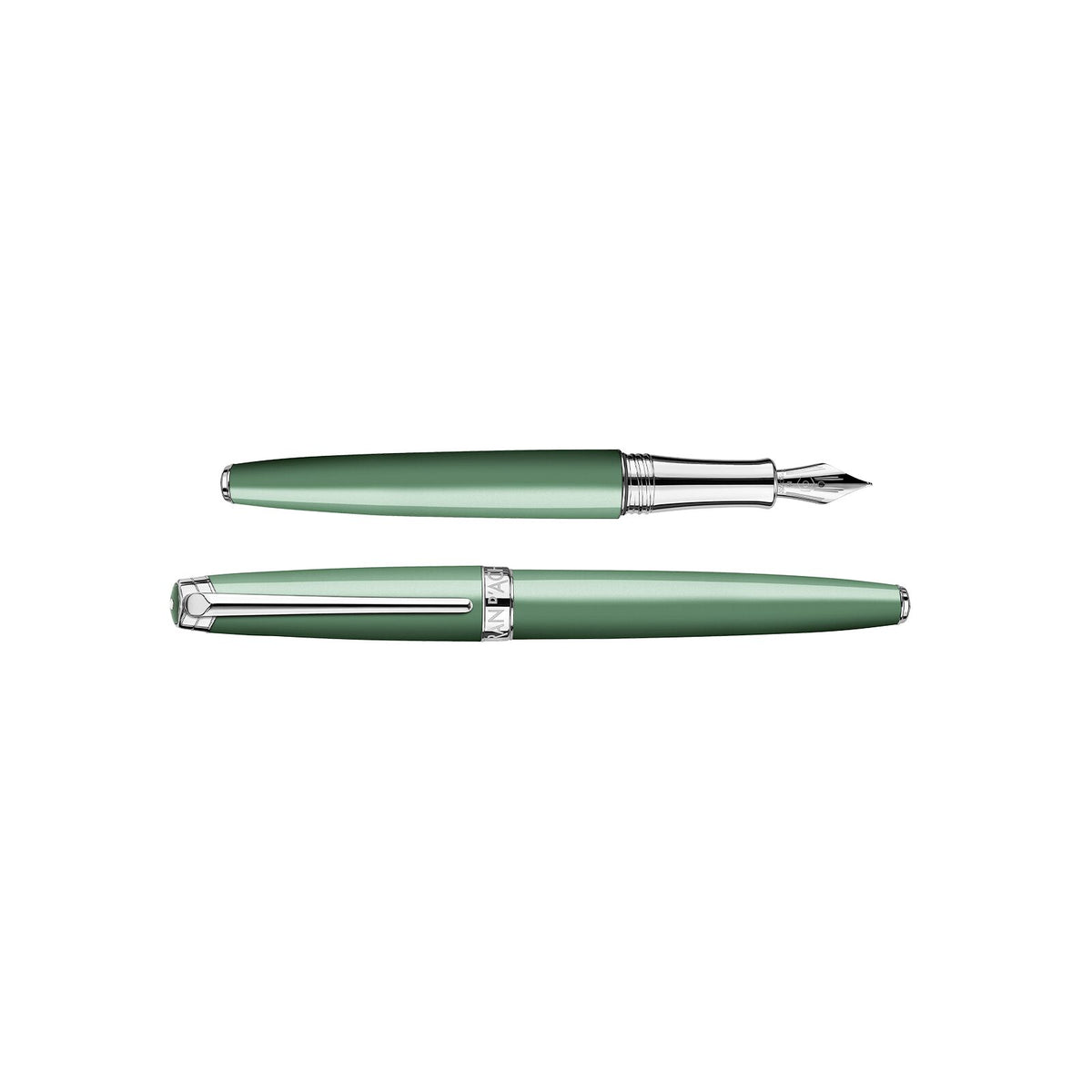 Caran d'Ache Léman Vert de Gris Fountain Pen, Special Edition, detail view 4