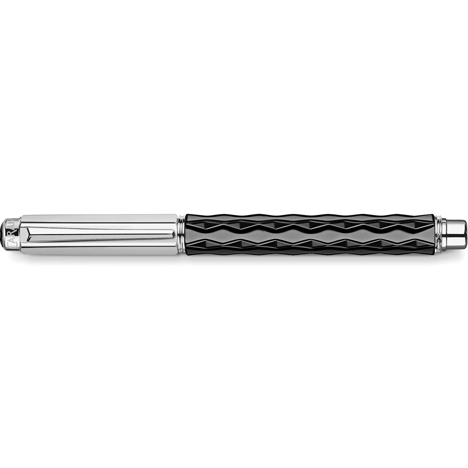 Caran d'Ache Varius Ceramic Black Fountain Pen — detail view 2
