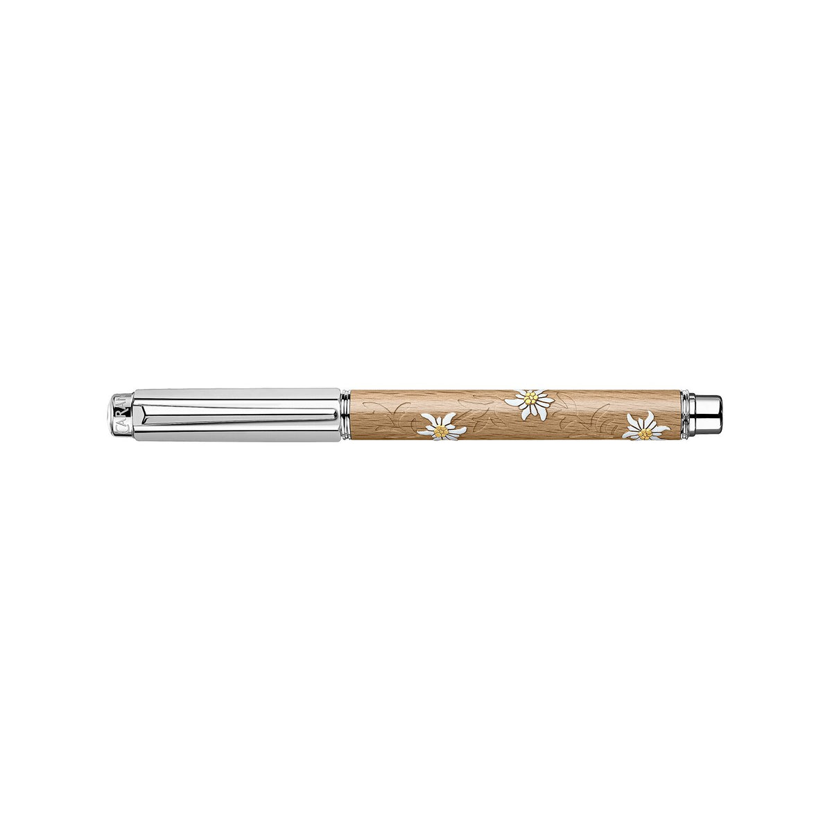 Caran d'Ache Varius Edelweiss Fountain Pen, Limited Edition, detail view 3