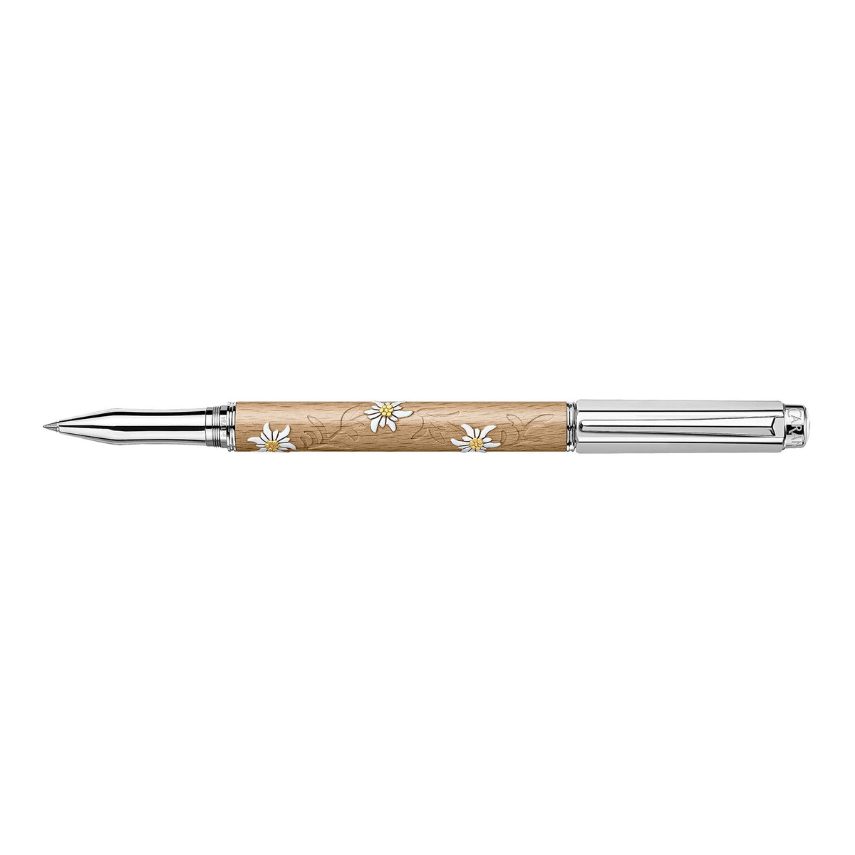 Caran d'Ache Varius Edelweiss Roller Pen, Limited Edition, detail view 2