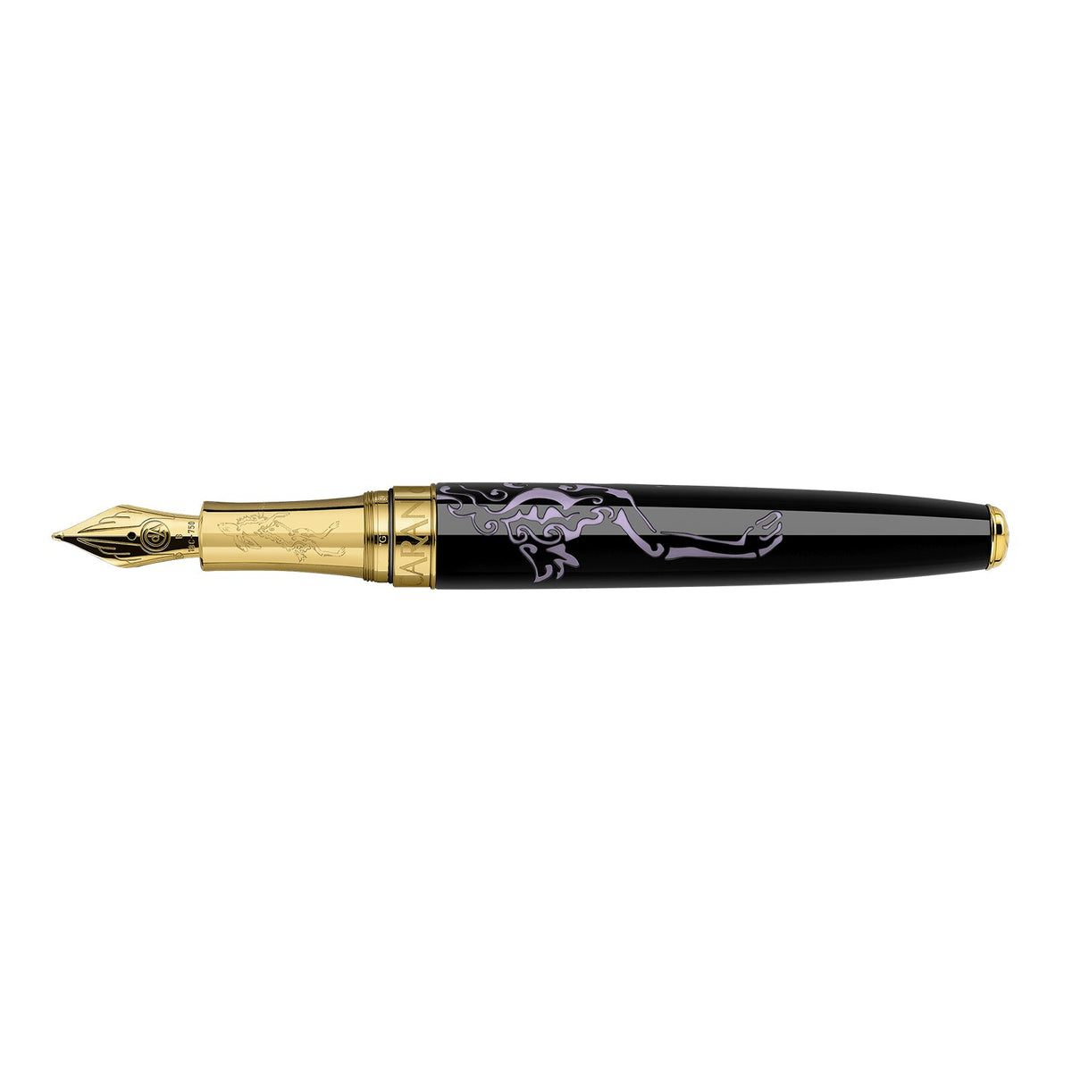 Caran d'Ache Year of the Rabbit Fountain Pen, Limited Edition, detail view 1