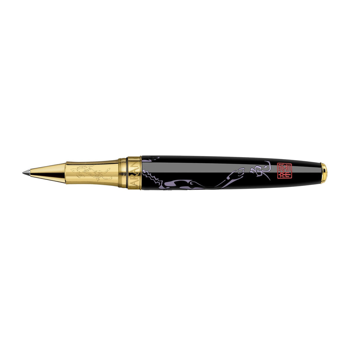 Caran d'Ache Year of the Rabbit Roller Pen, Limited Edition, detail view 1