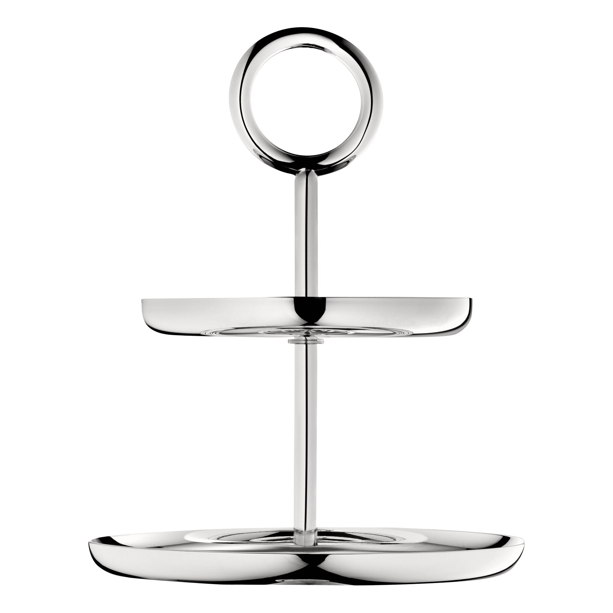 Christofle Vertigo 2-Tier Silver-Plated Dessert Stand — additional view