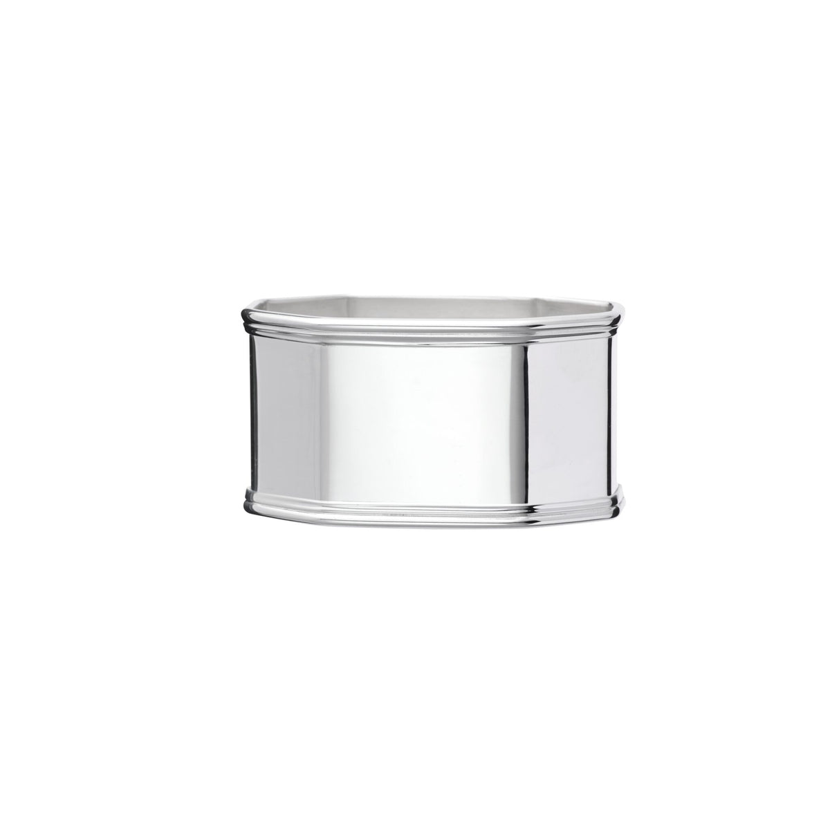 Christofle Anne Silver-Plated Napkin Ring on a white background