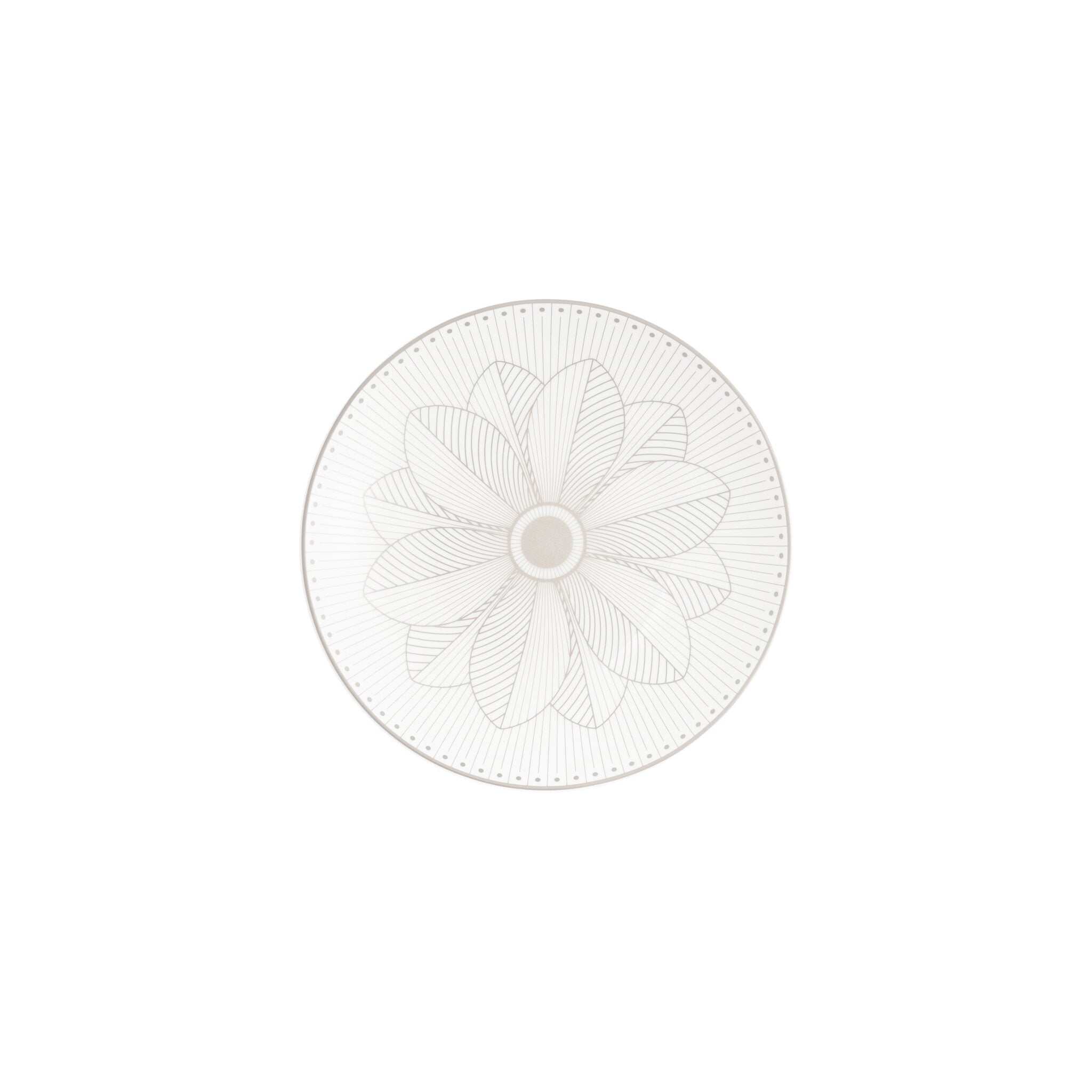 Christofle Malmaison Porcelain Bread Plate Platinum Finish — additional view
