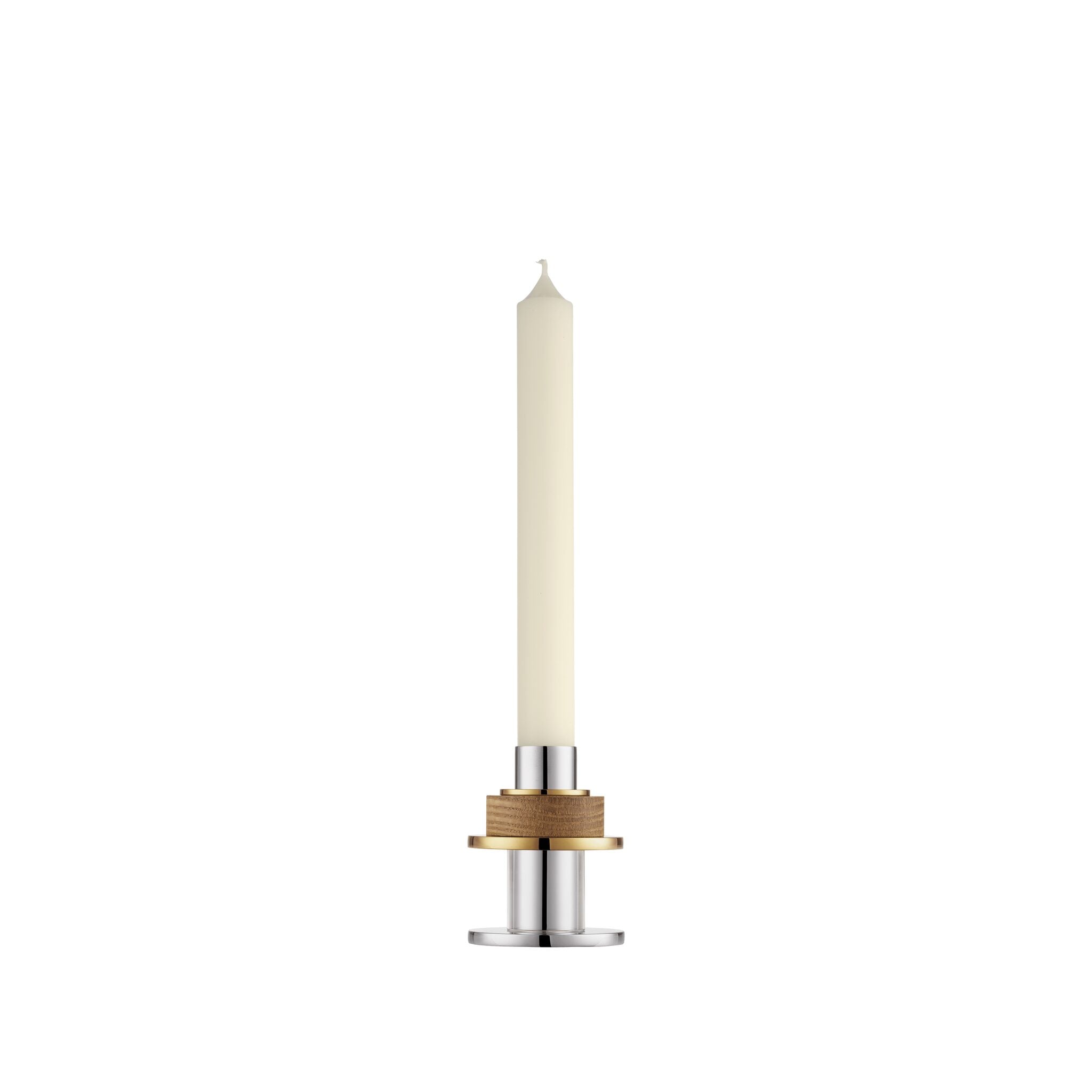 Christofle Small Stainless Steel Candle Holder — additional view