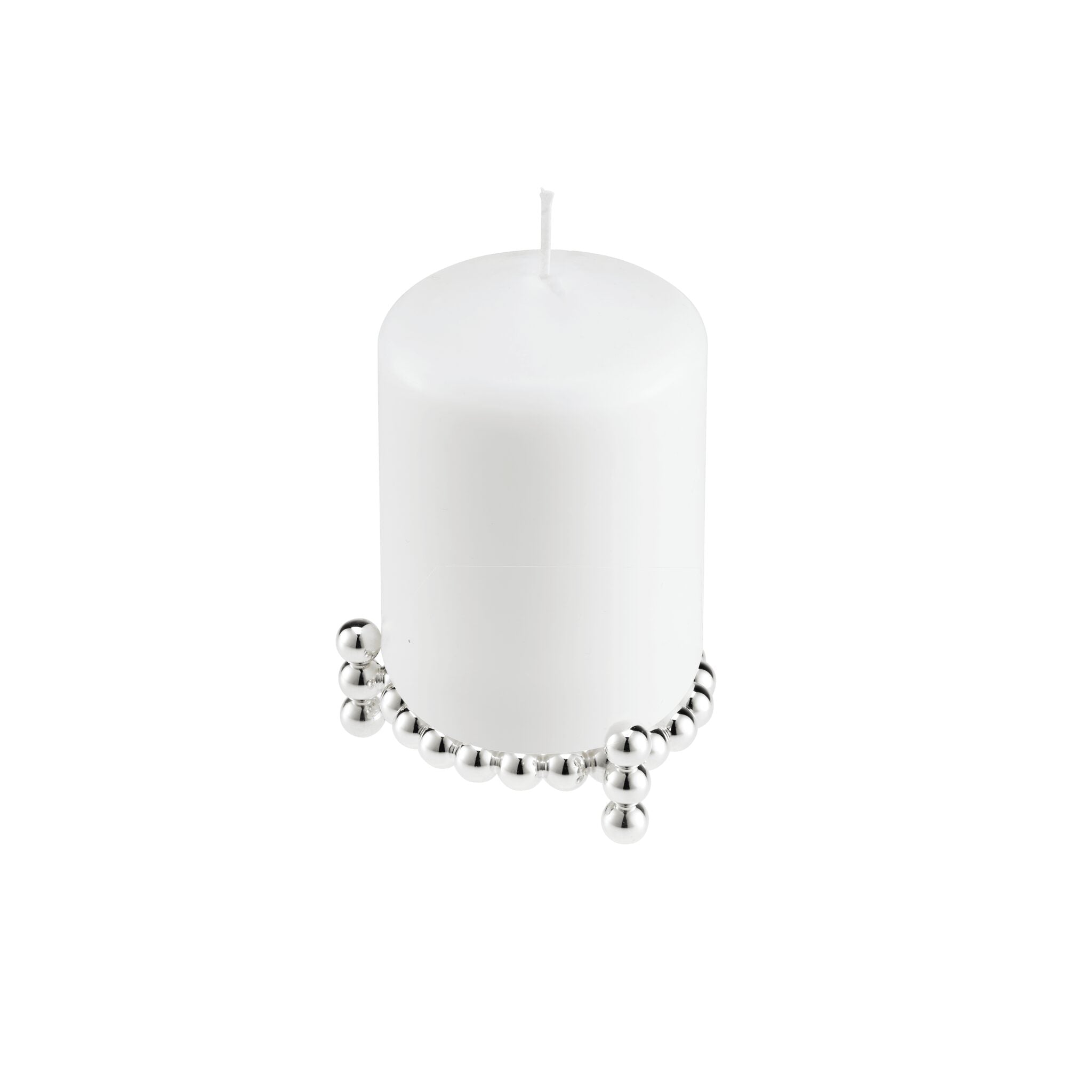 Christofle Perles Silver-Plated Candle Jewel Holder — additional view