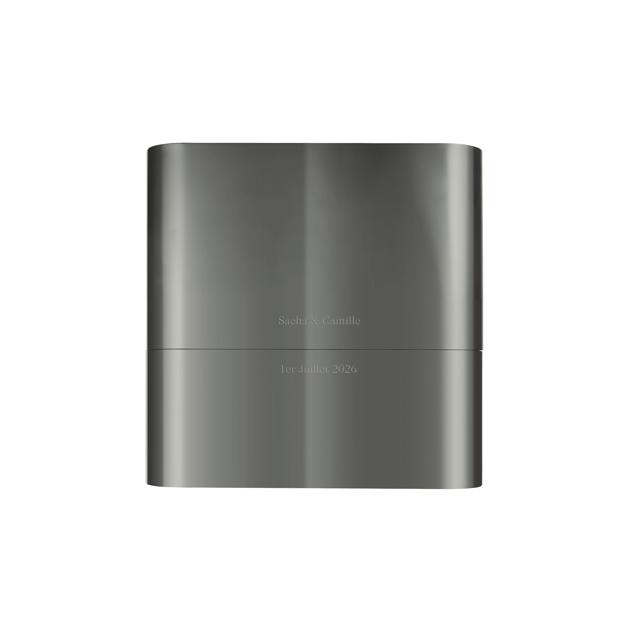Christofle Concorde Black Stainless Steel Case - 24-piece Stainless Steel (sold Empty) — additional view