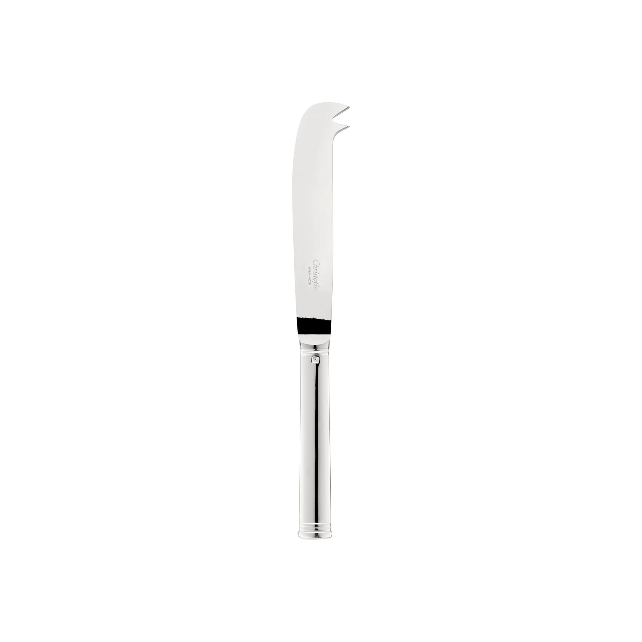Christofle Commodore Silver-Plated Cheese Knife in silver-plate on a white background