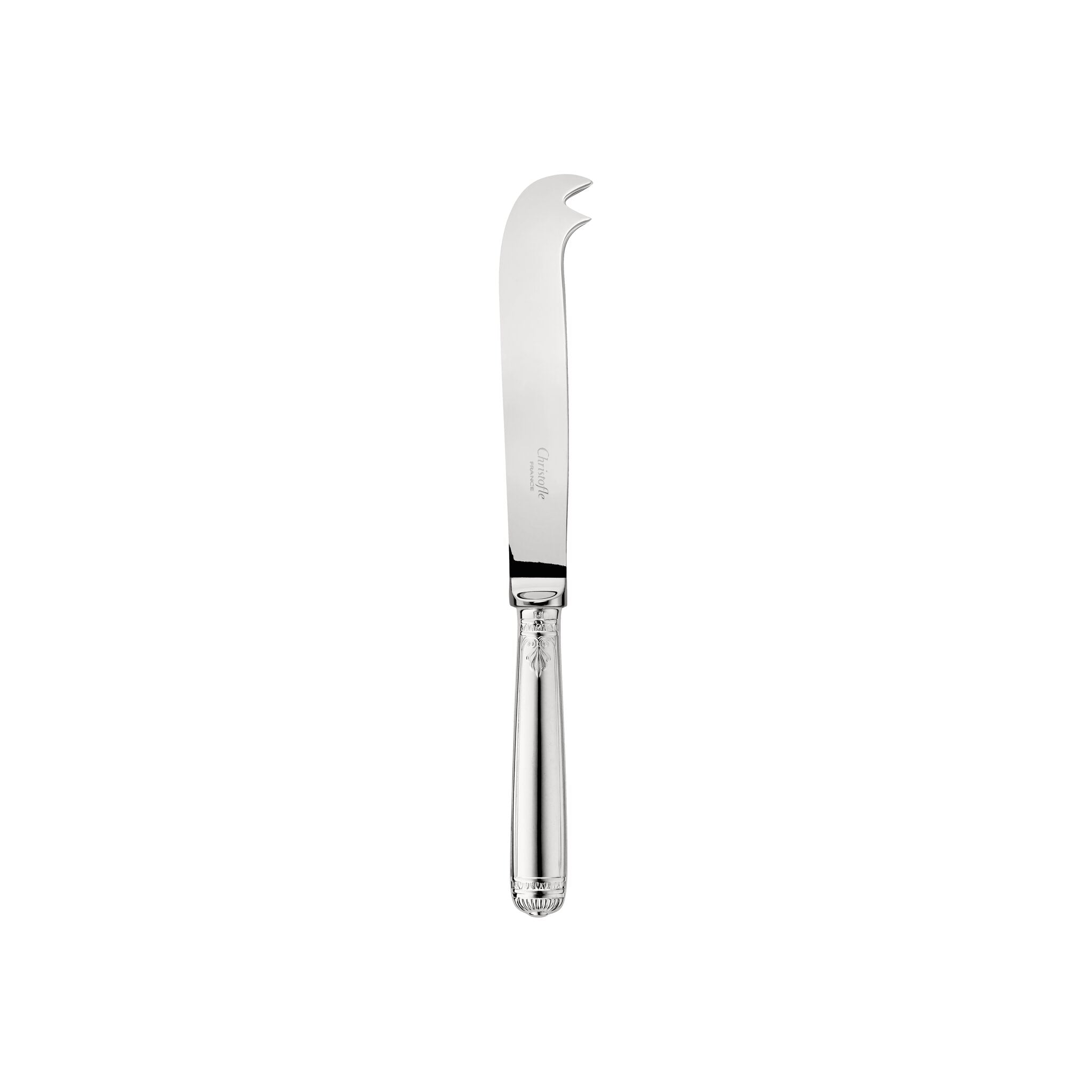 Christofle Cheese Knife Malmaison Sterling Silver in sterling silver on a white background