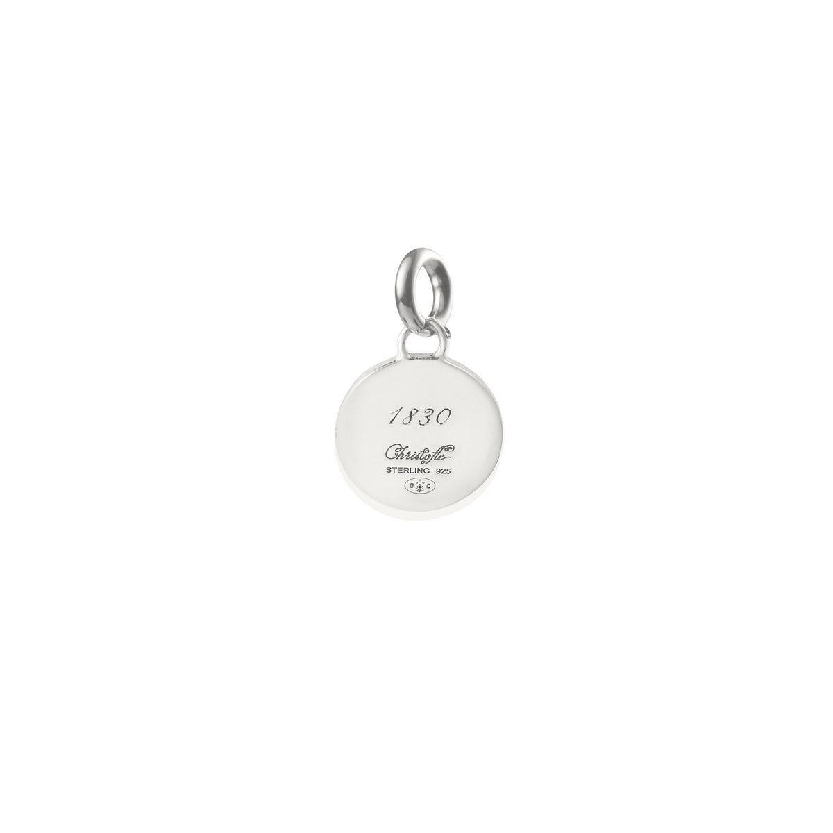 Christofle Chri-Chri Malmaison Sterling Silver Medal Charm, view 5
