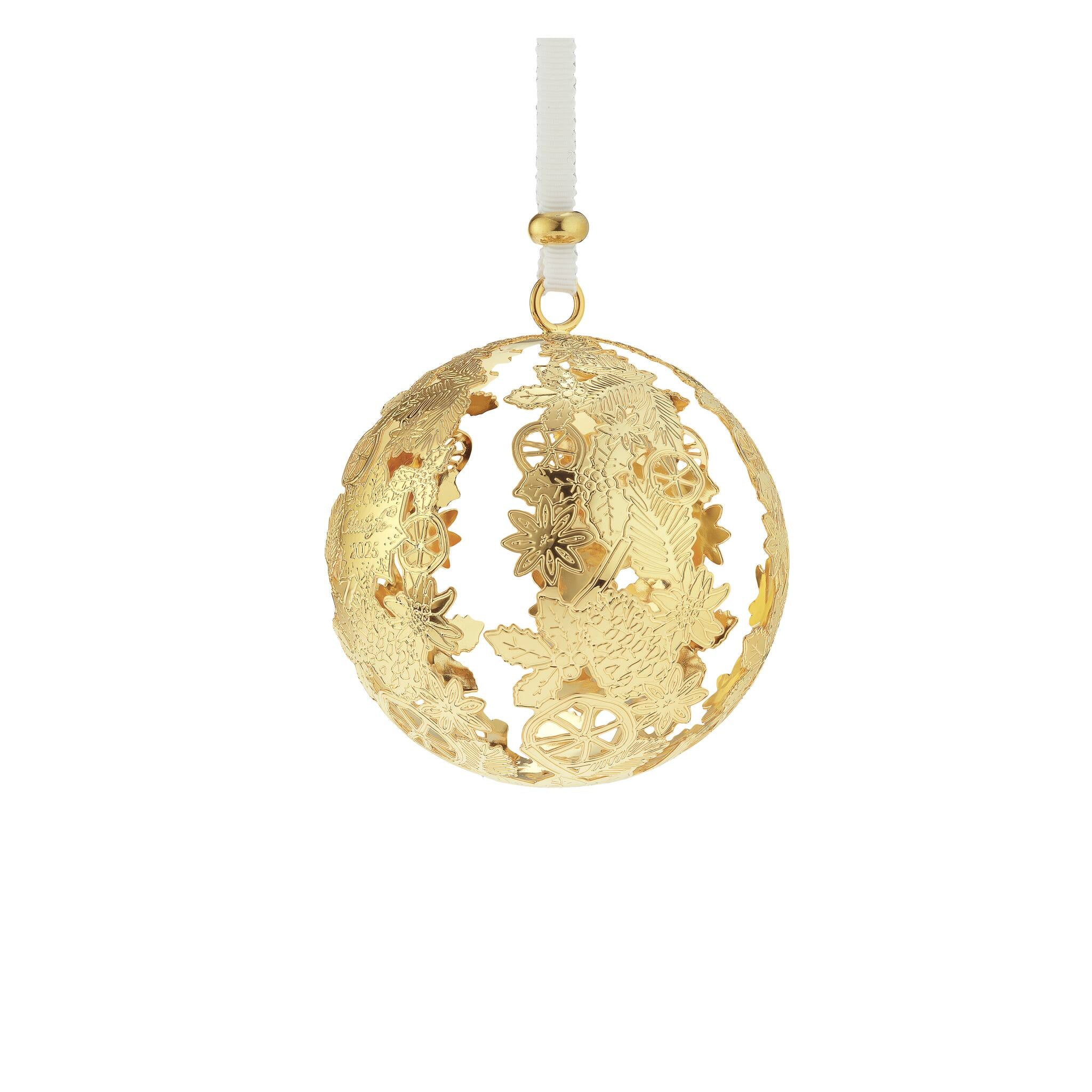 Christofle Silver-Plated Christmas Ornament 2025 Edition - Gold — additional view