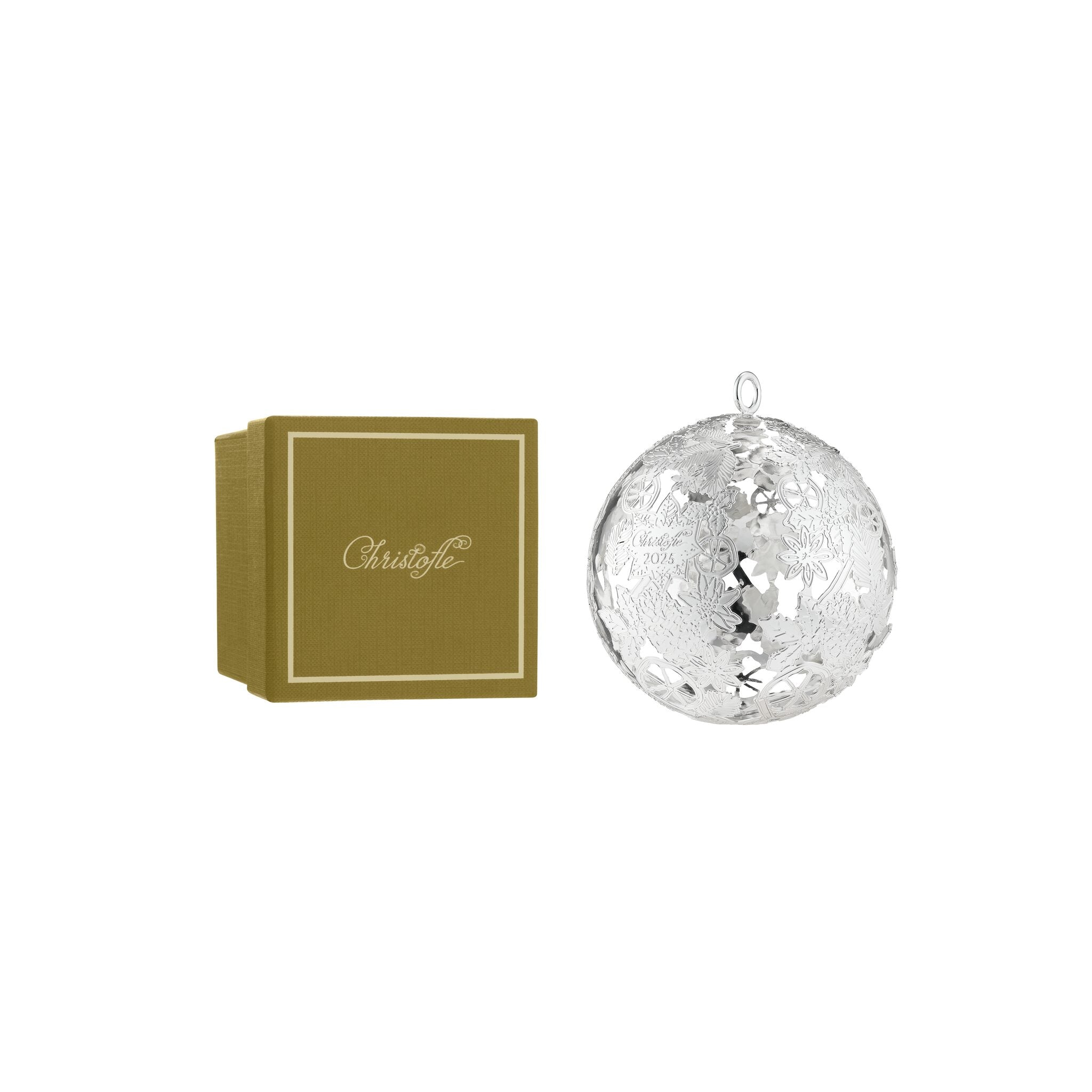 Christofle Silver-Plated Christmas Ornament 2025 Edition — additional view