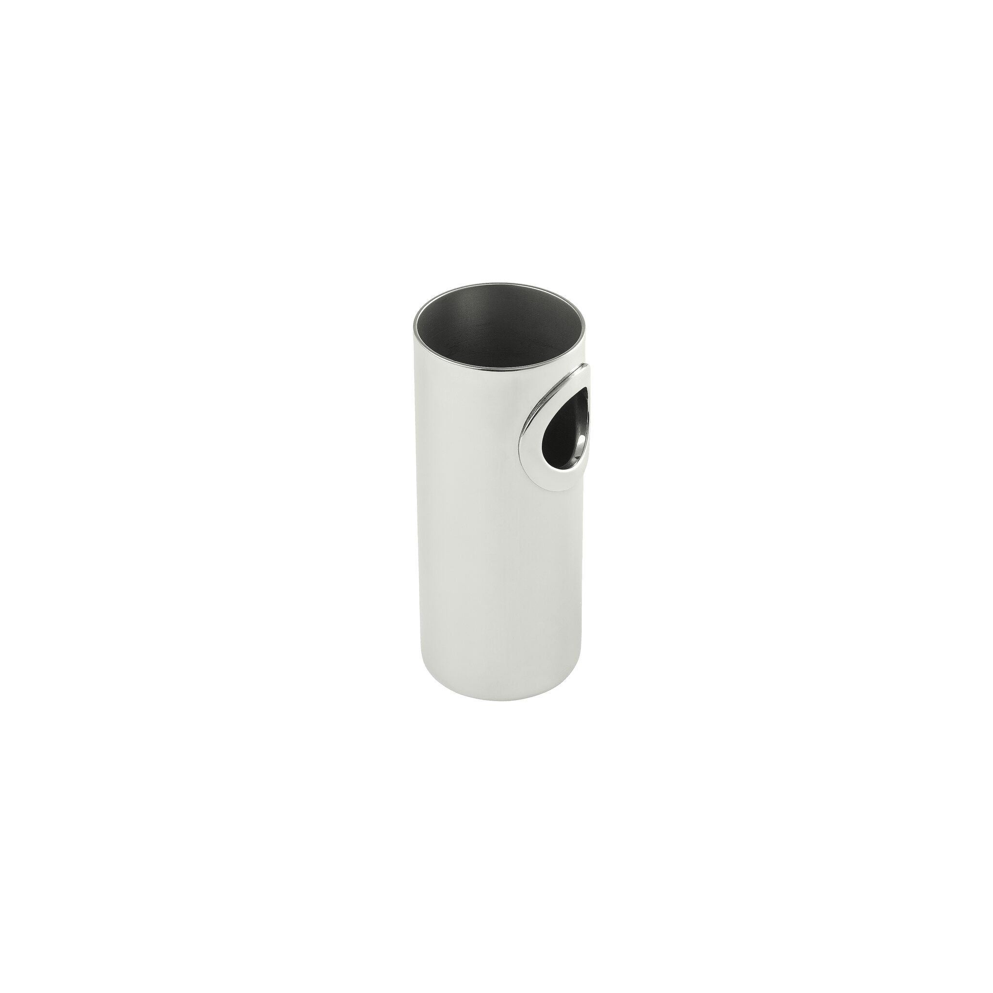 Christofle Oh de Christofle Stainless Steel Cocktail Pick Holder in stainless steel on a white background