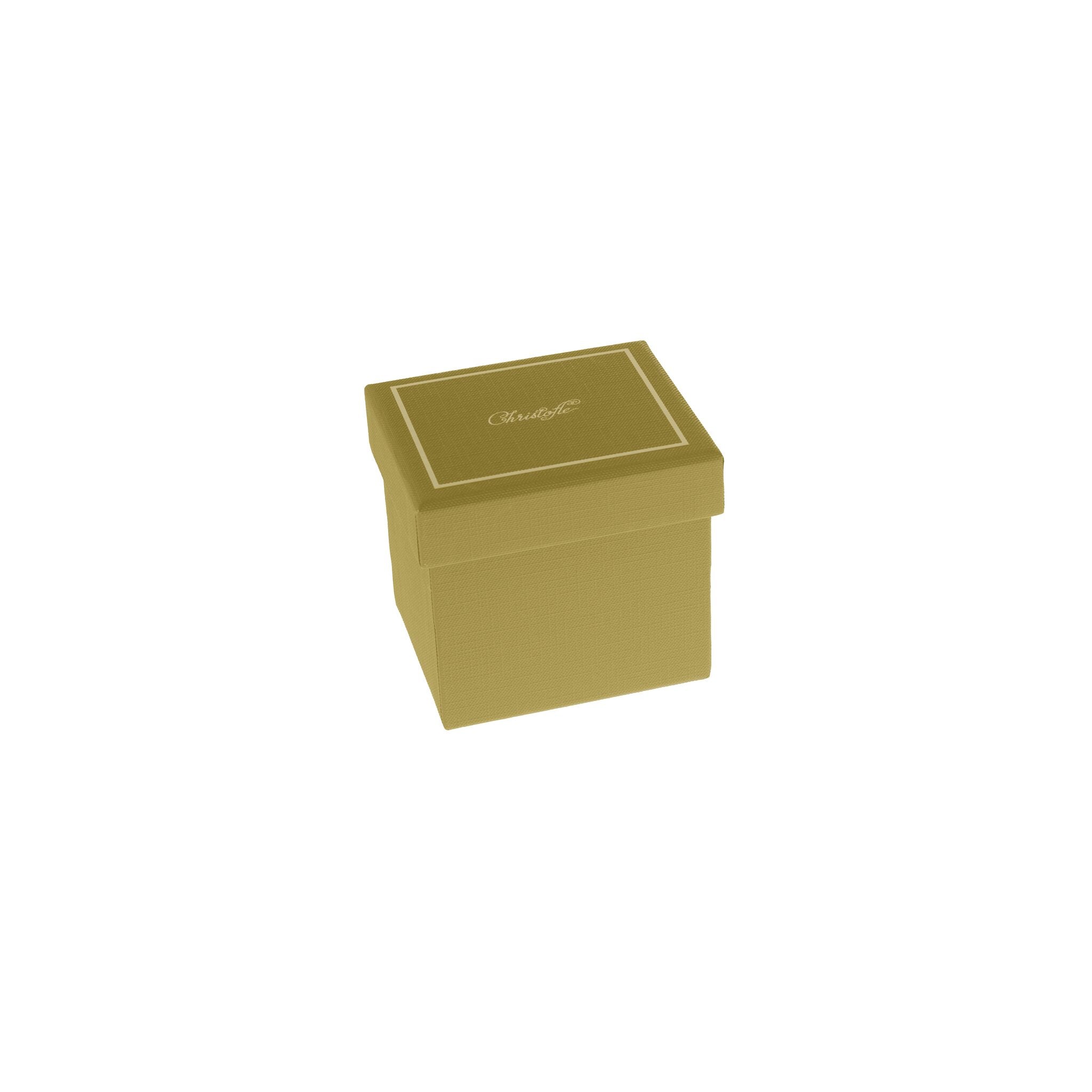 Christofle Cognac Leather Cuff for Coffee Cup β additional view