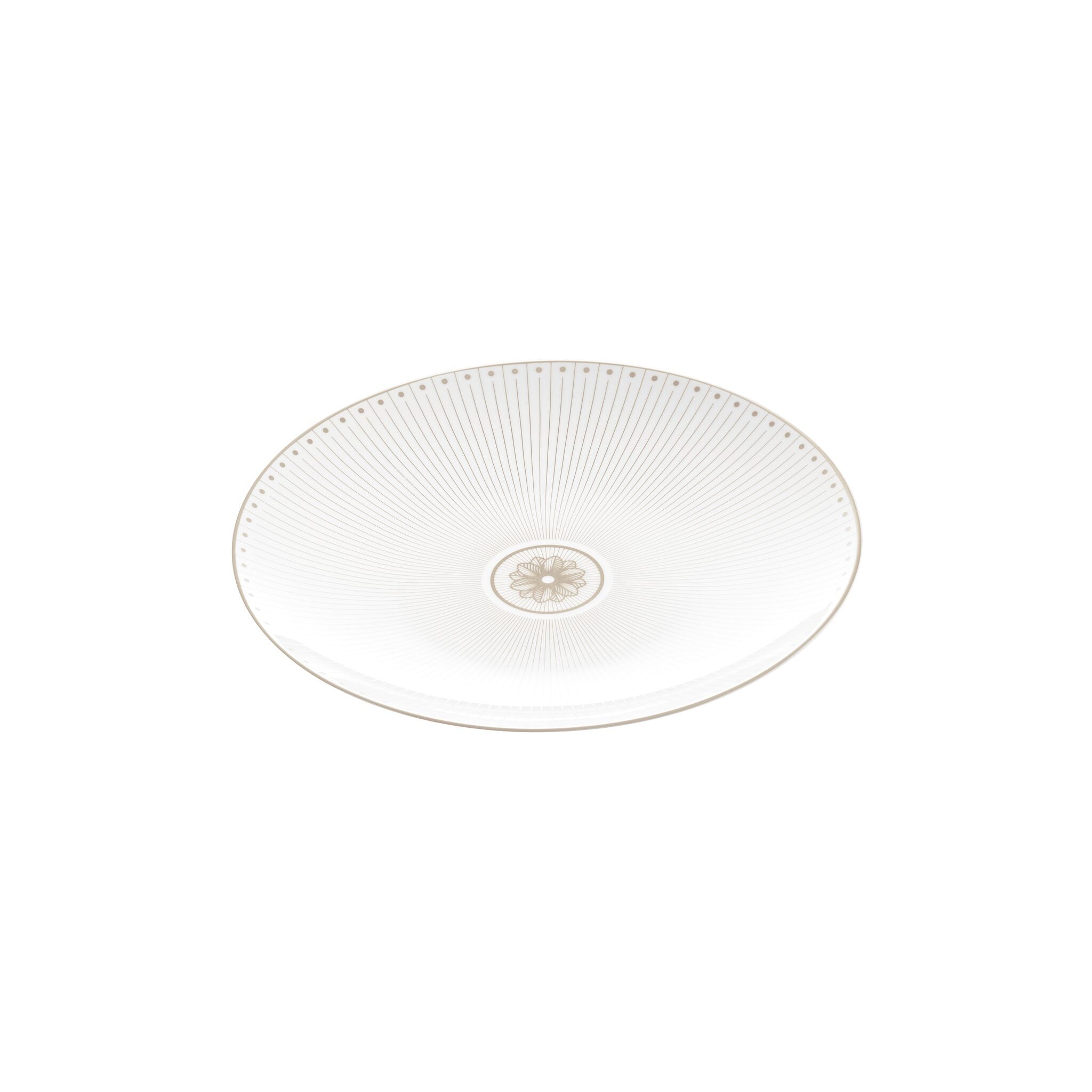 Christofle Porcelain Dessert/Luncheon/Salad Plate Platinum Finish — additional view