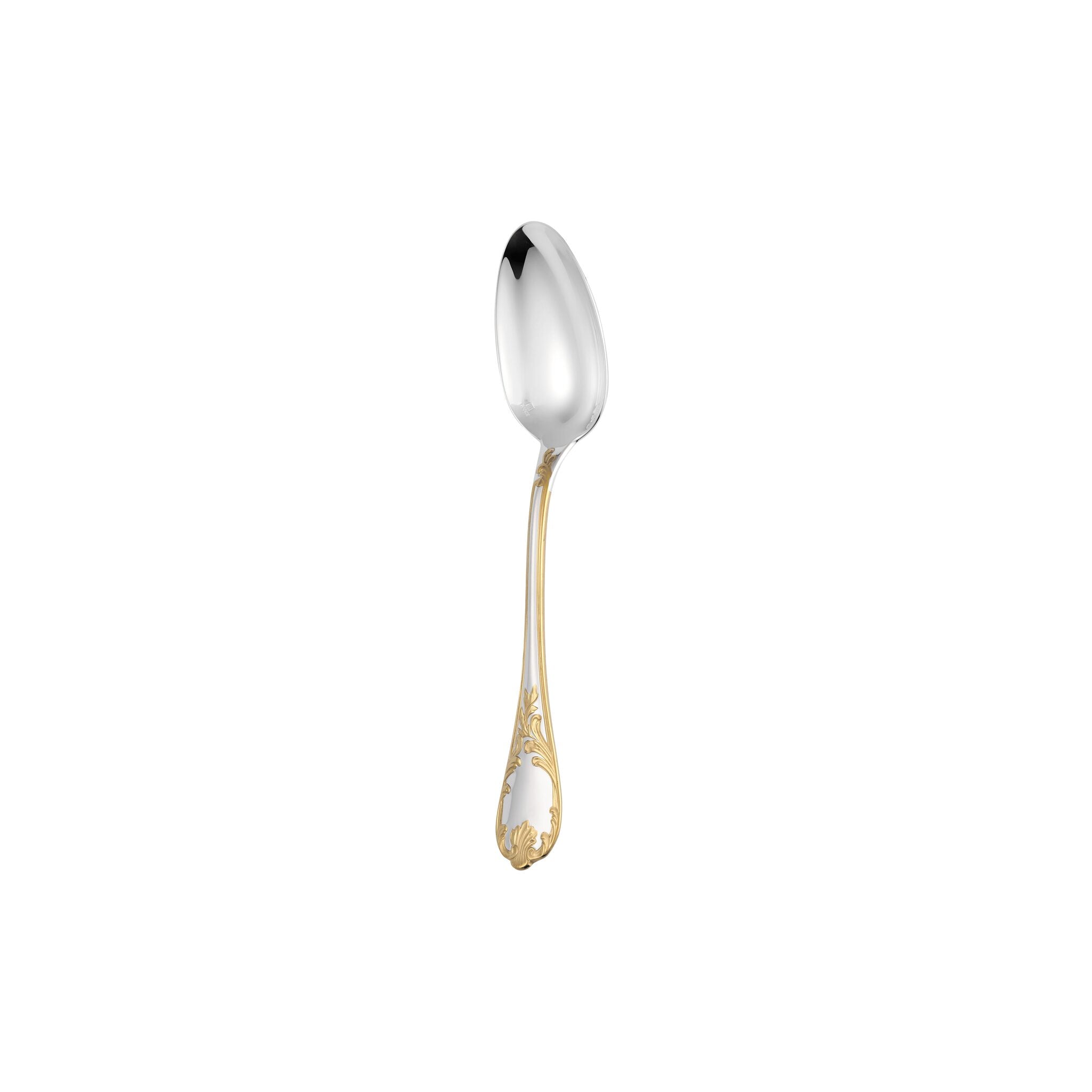 Christofle Dessert Spoon Silver Plated - Partial Gilding โ additional view