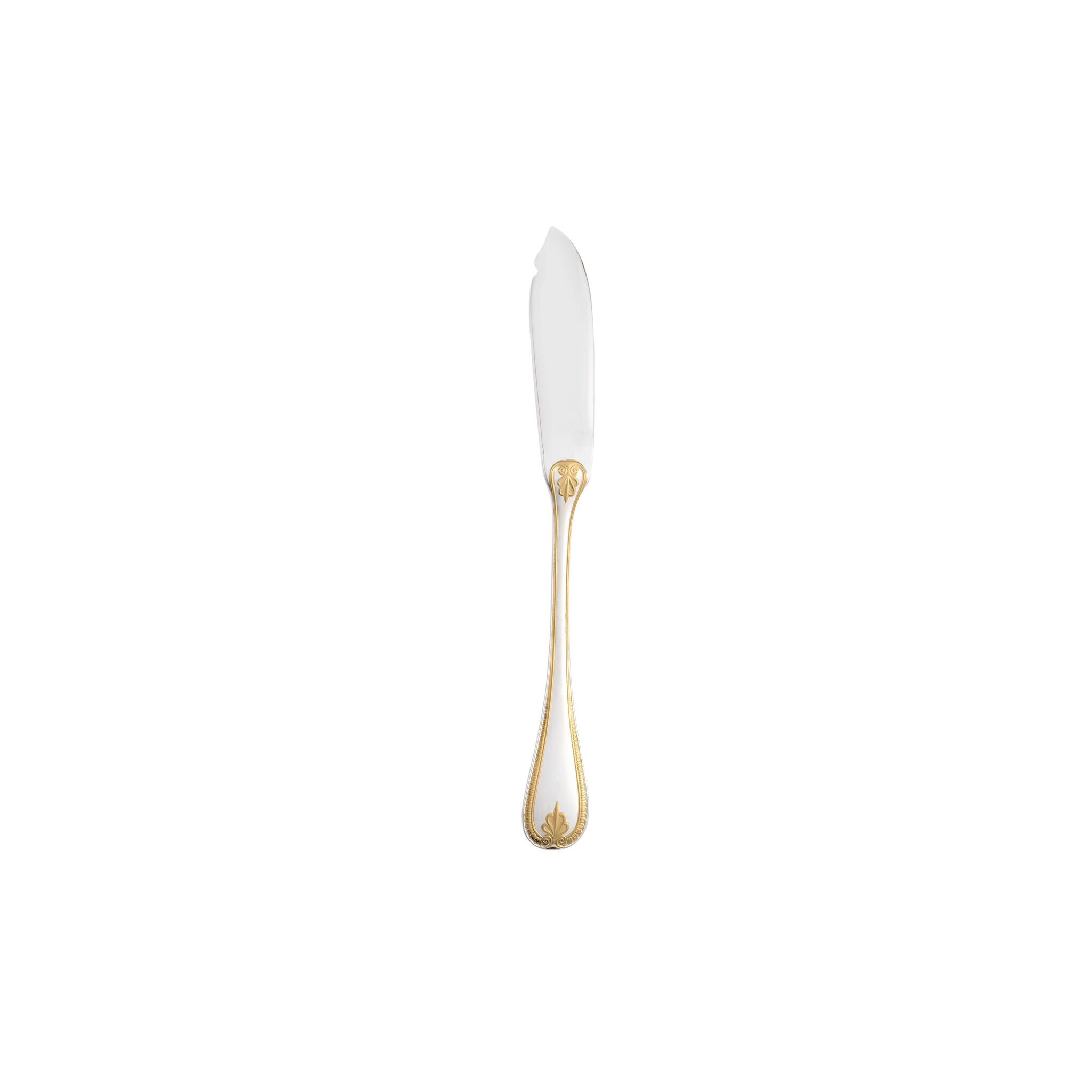 Christofle Partially Gilded Silver-plated Fish Knife β additional view