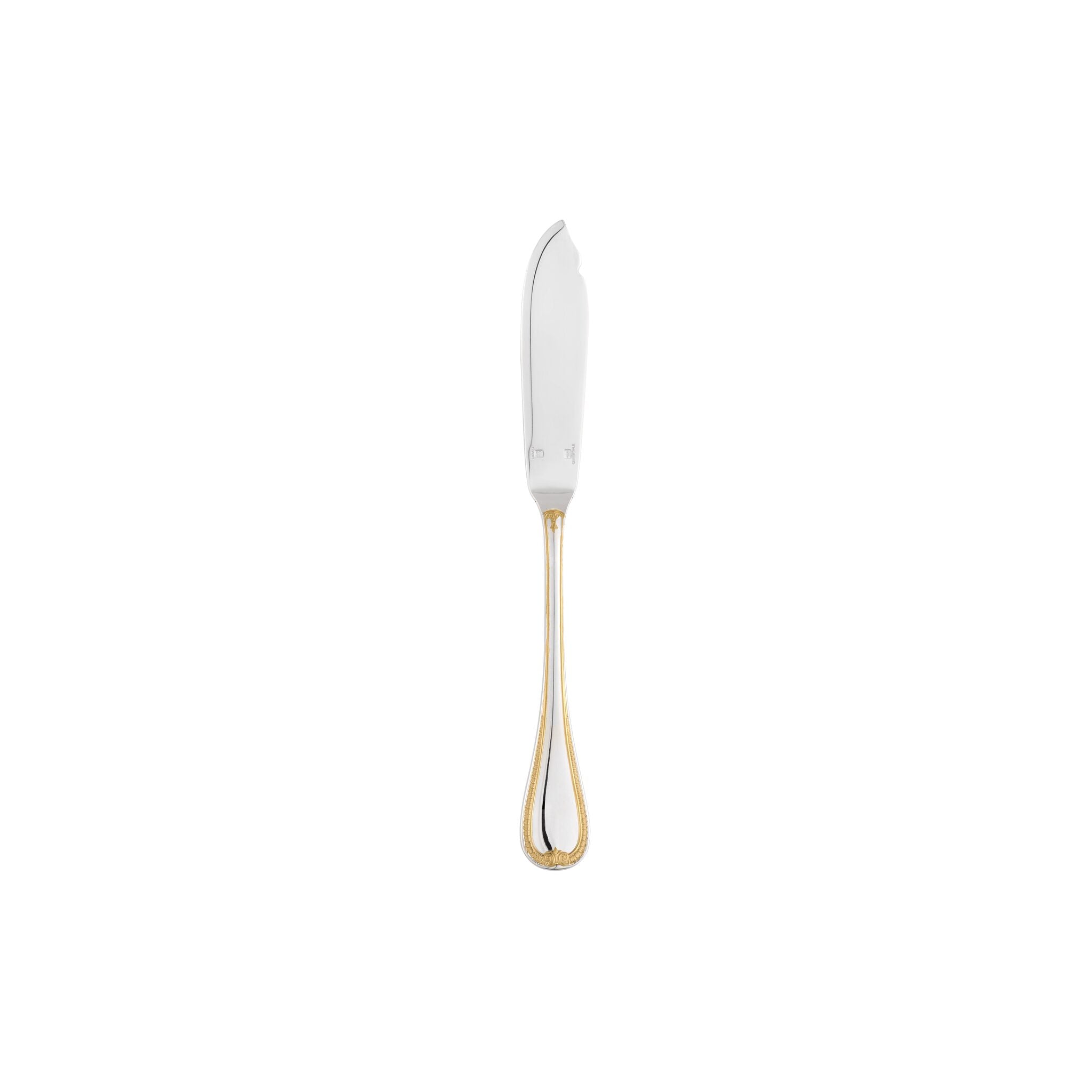 Christofle Partially Gilded Silver-plated Fish Knife β additional view