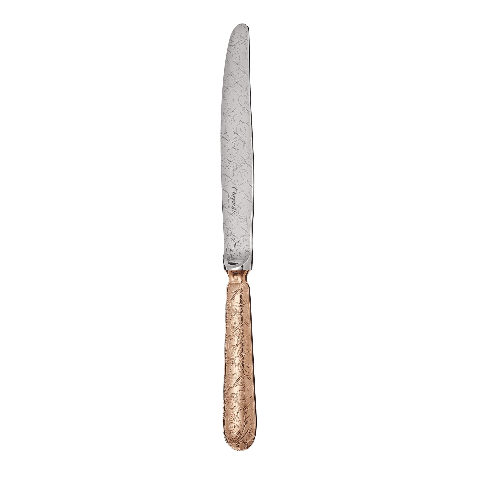 Christofle Jardin d'Eden Gilded Rose Gold Dinner Knife β additional view
