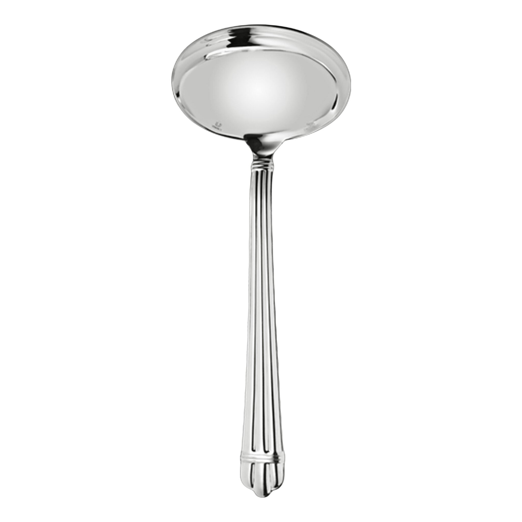 Christofle Aria Silver-Plated Gravy Ladle in silver-plate on a white background