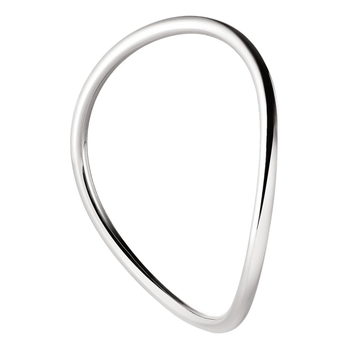 Christofle Idole de Christofle Sterling Silver Thin Bangle, view 2