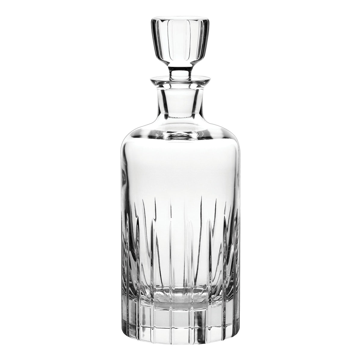 Christofle Iriana Crystal Whiskey Decanter on a white background