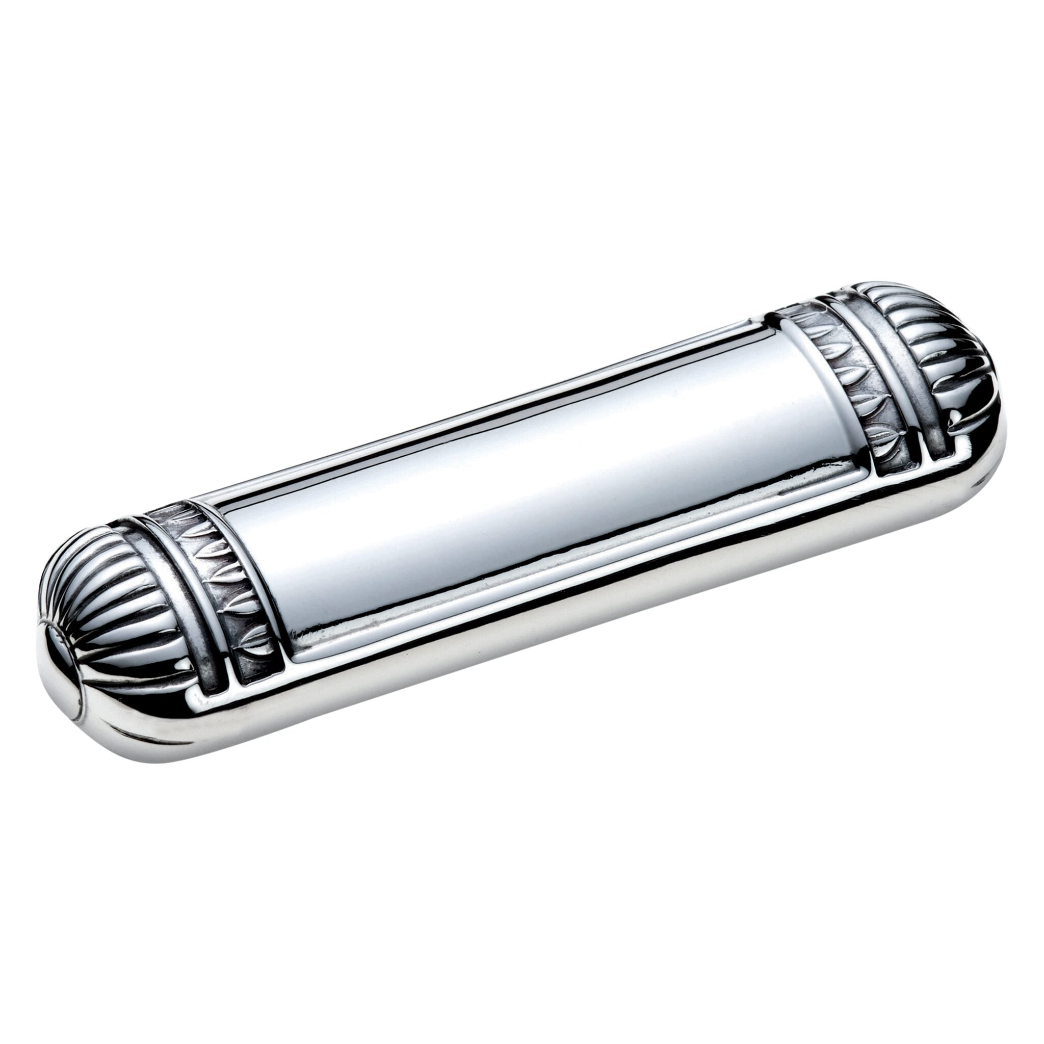 Christofle Malmaison Silver-Plated Set of 2 Knife Rests in silver-plate on a white background