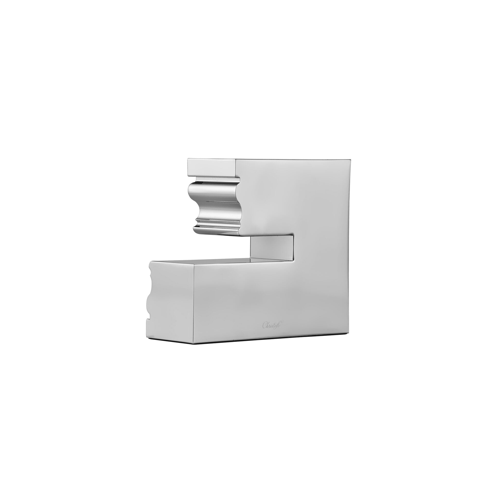 Christofle Perspectives Chrome Aluminium Large Candle Holder N°1 — additional view