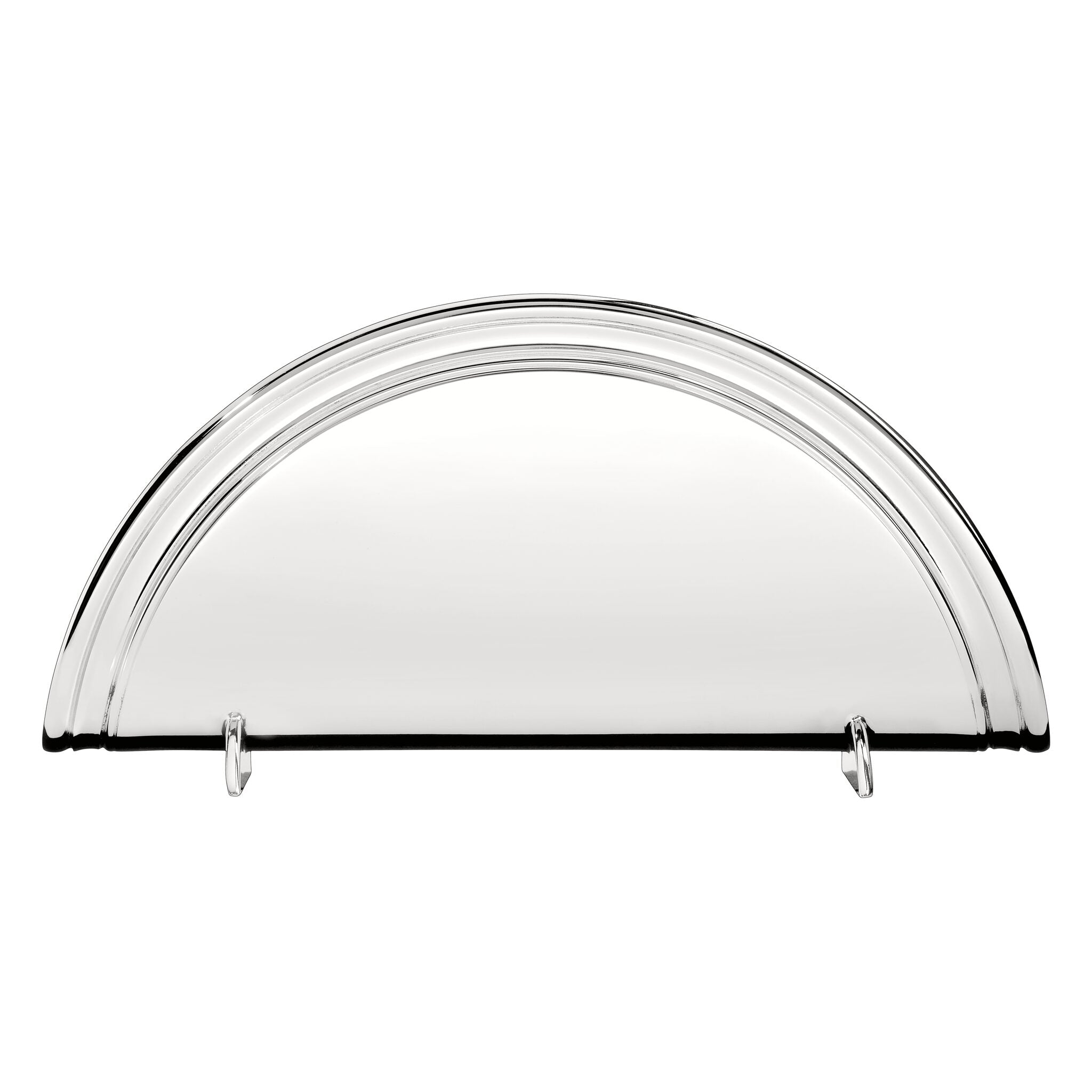 Christofle Albi Silver-Plated Napkin Holder in silver-plate on a white background