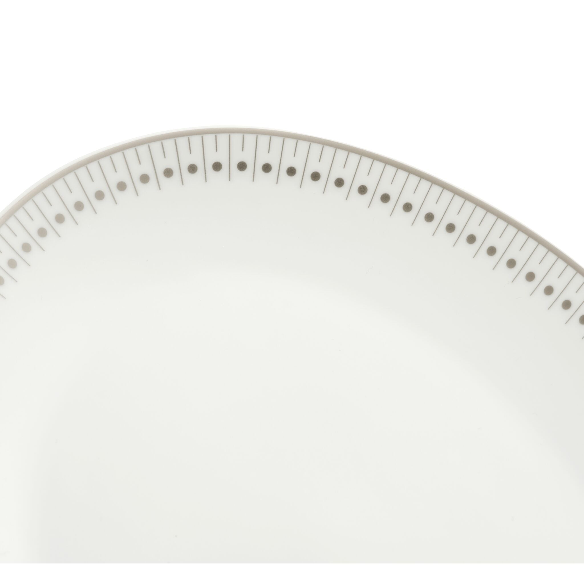 Christofle Malmaison Platinum Finish Porcelain Oval Platter β additional view